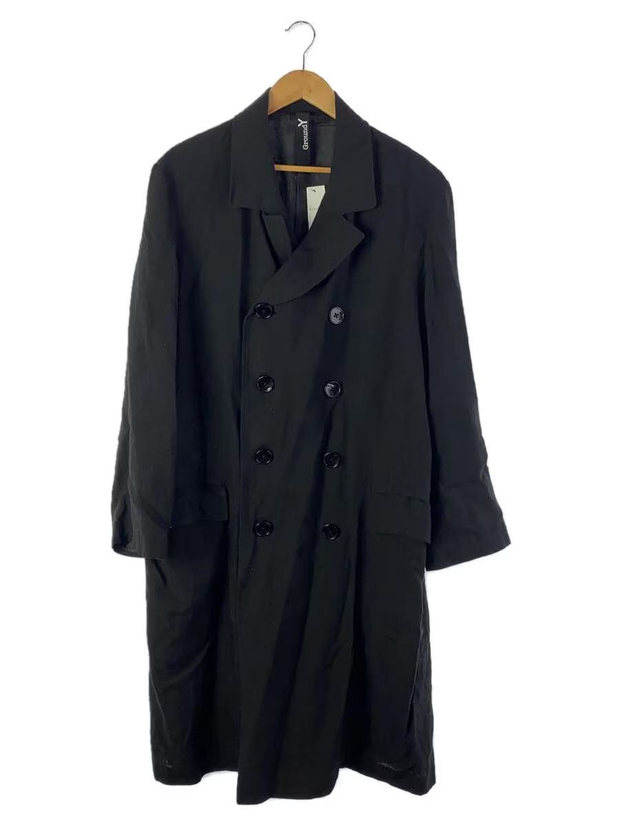 Yohji Yamamoto Yohji Yamamoto Ground Y linen trench coat GG-C01-300 Size US L / EU 52-54 / 3 - 1 Thumbnail