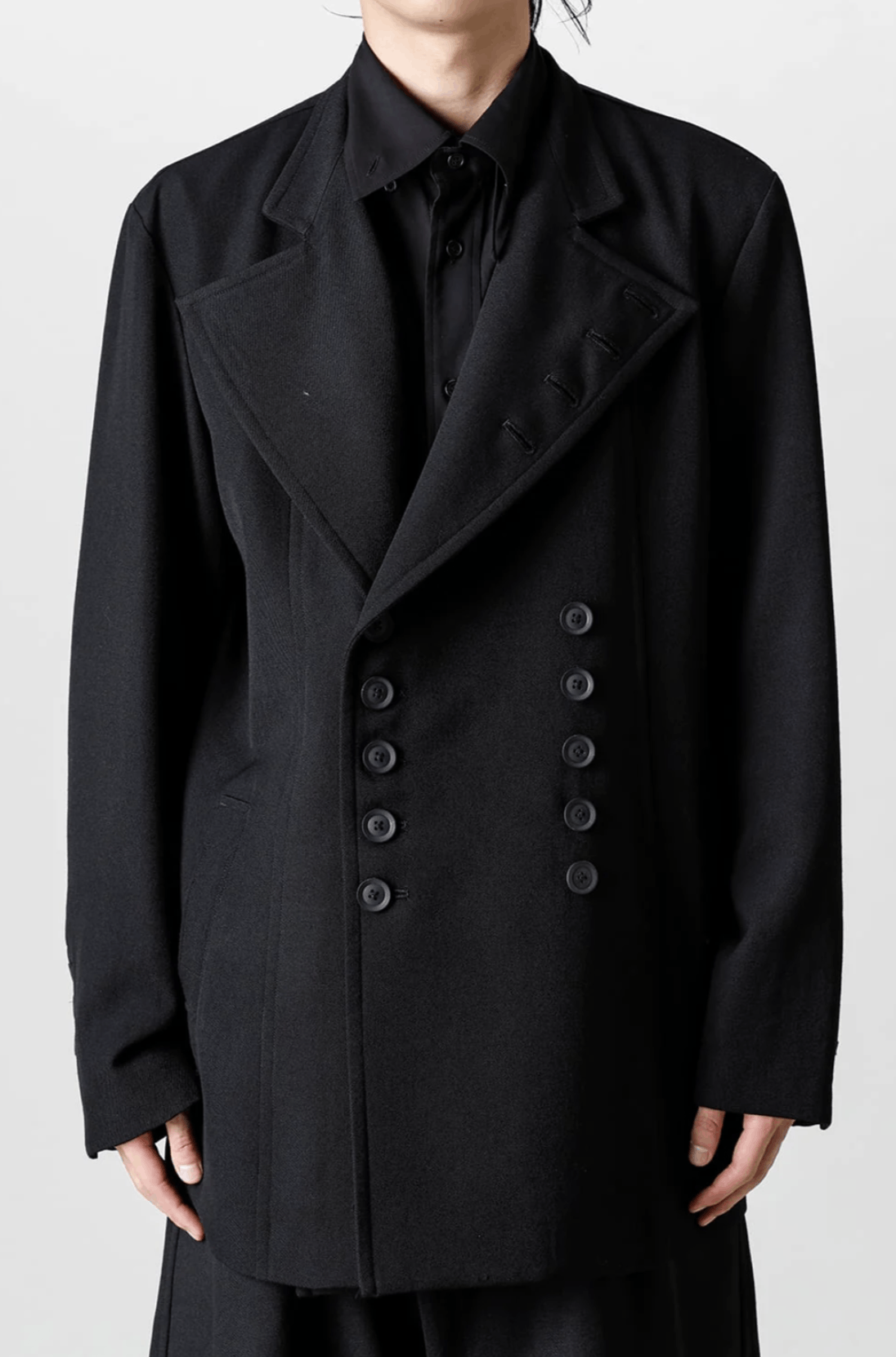 Yohji Yamamoto Yohji Yamamoto Pour Homme Military uniform Stand Army jacket Size US M / EU 48-50 / 2 - 3 Thumbnail