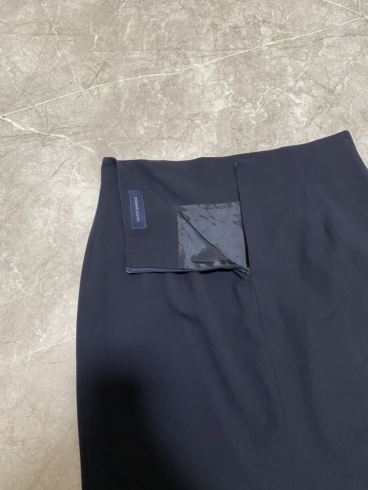 Designer × Piazza Sempione Rare Piazza Sempione Wool Mini Skirt Made In Italy Designer Size 30" / US 8 / IT 44 - 9 Thumbnail