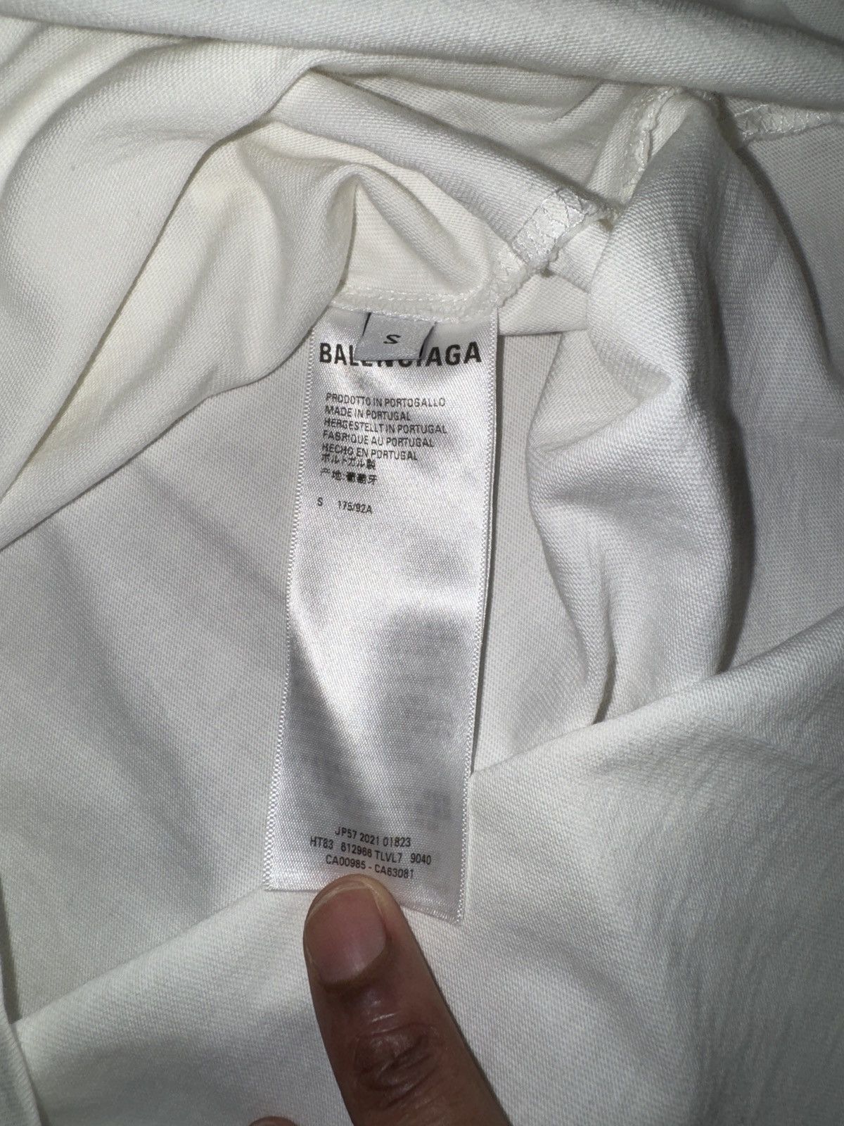 Balenciaga Balenciaga Paris T-shirt Size US S / EU 44-46 / 1 - 3 Thumbnail