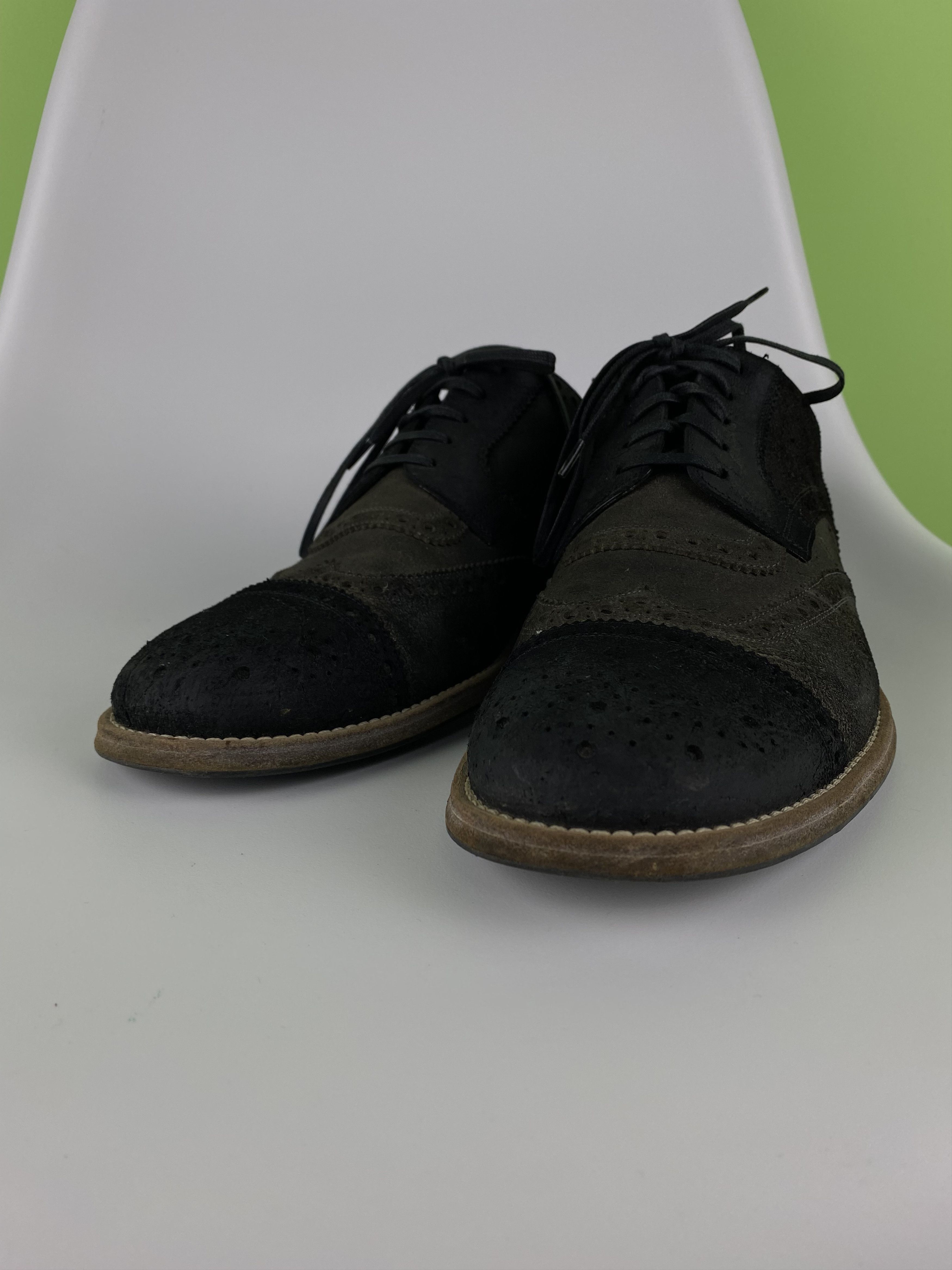 Dolce & Gabbana Dolce & Gabbana Oxford Wingtip Brogues Derby Brown Shoes Size US 7.5 / EU 40-41 - 4 Thumbnail