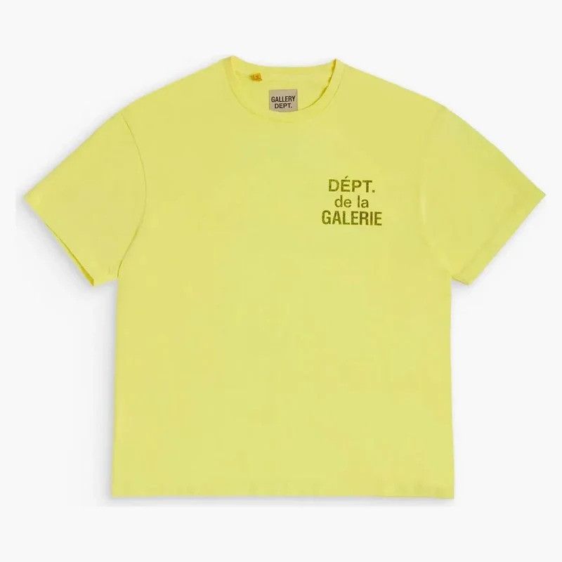 Gallery Dept. o1mle0326 French Tee Shirt in Flo Yellow Size US XS / EU 42 / 0 - 1 Preview