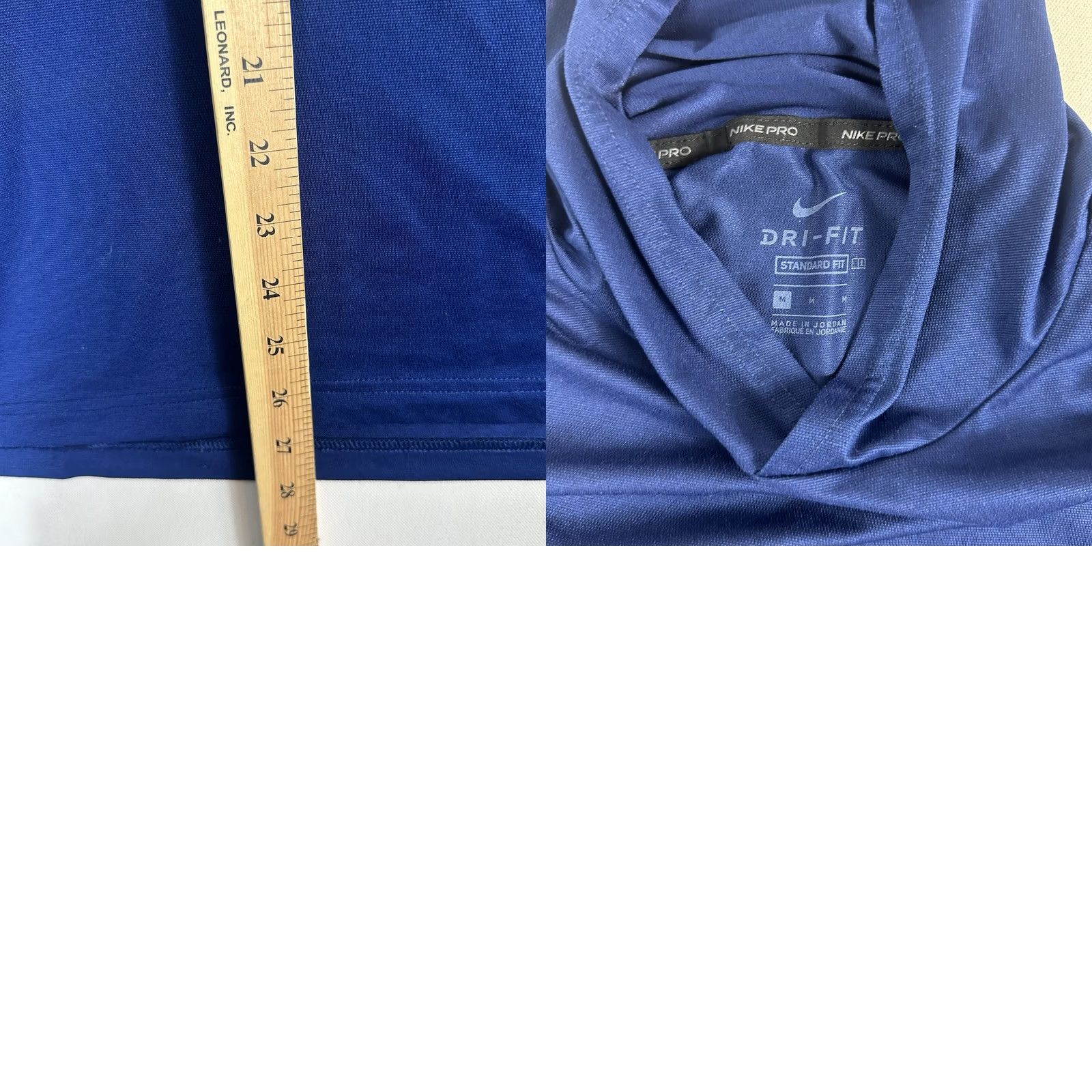 Nike Nike Pro Hoodie Men Medium CJ4613-011 Blue Gym Training Pullover Size US M / EU 48-50 / 2 - 8 Thumbnail
