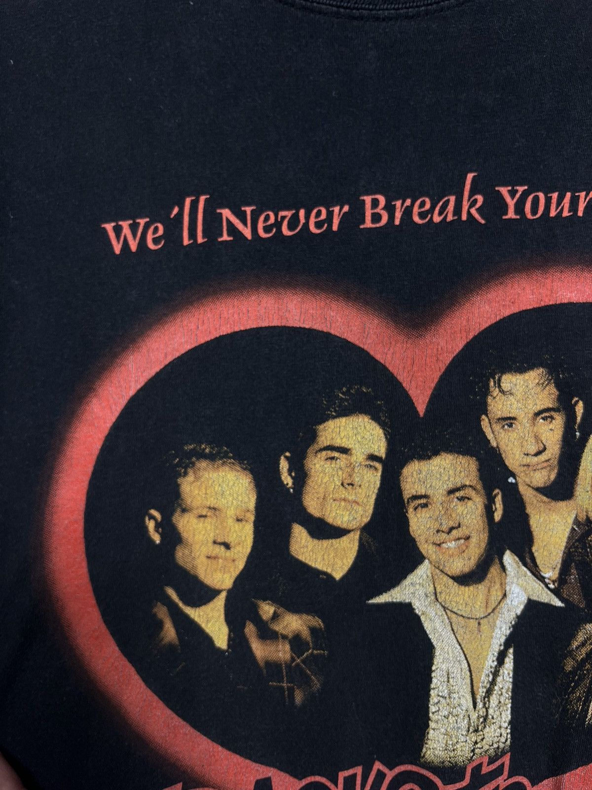 Band Tees Vintage 1996 Backstreet Boys Licensed Band T-shirt Tee Size US L / EU 52-54 / 3 - 6 Thumbnail