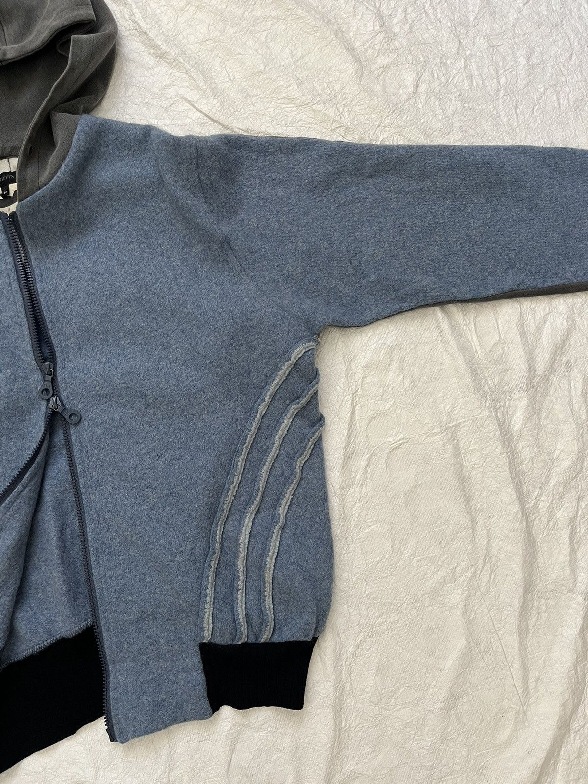 Griffin Griffin mid 1990s hybrid wool-cotton hoodie Size US M / EU 48-50 / 2 - 7 Thumbnail