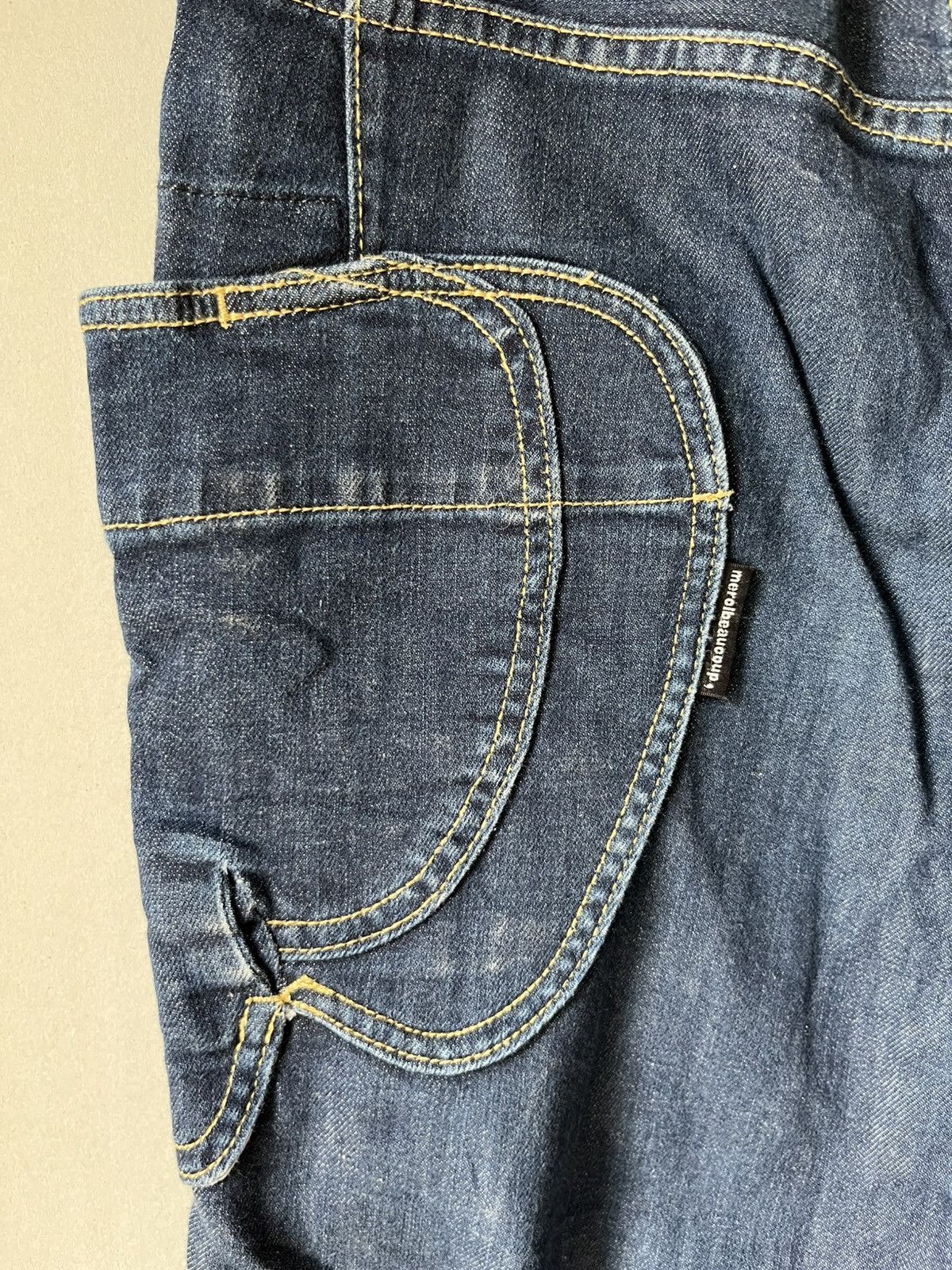 mercibeaucoup Mercibeaucoup by Issey Miyake drop crotch denim Jeans Size US 30 / EU 46 - 14 Thumbnail