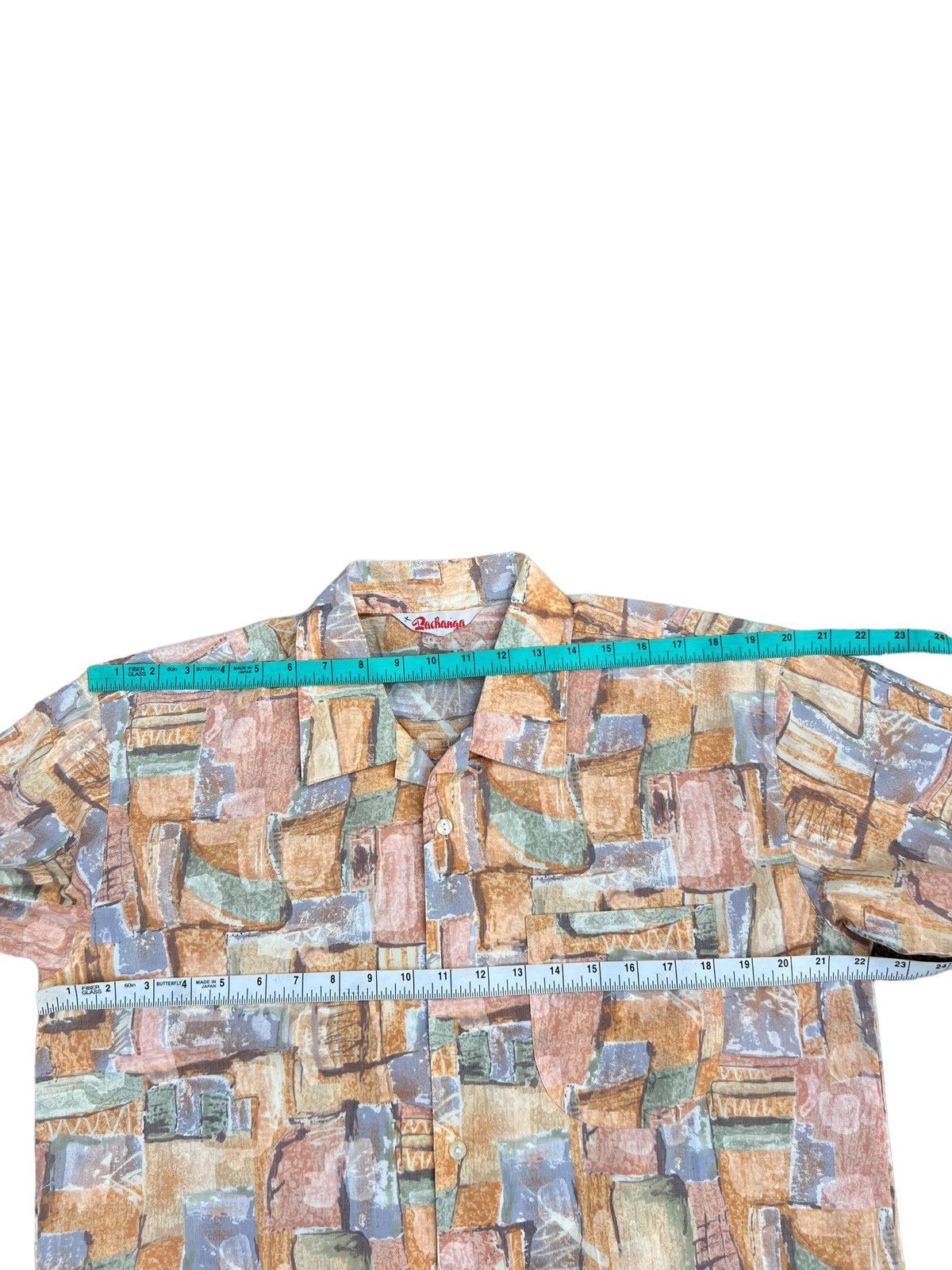 Vintage Vintage 90s Pachanga Japan Abstract Art Hawaiian Shirt Size US L / EU 52-54 / 3 - 3 Thumbnail