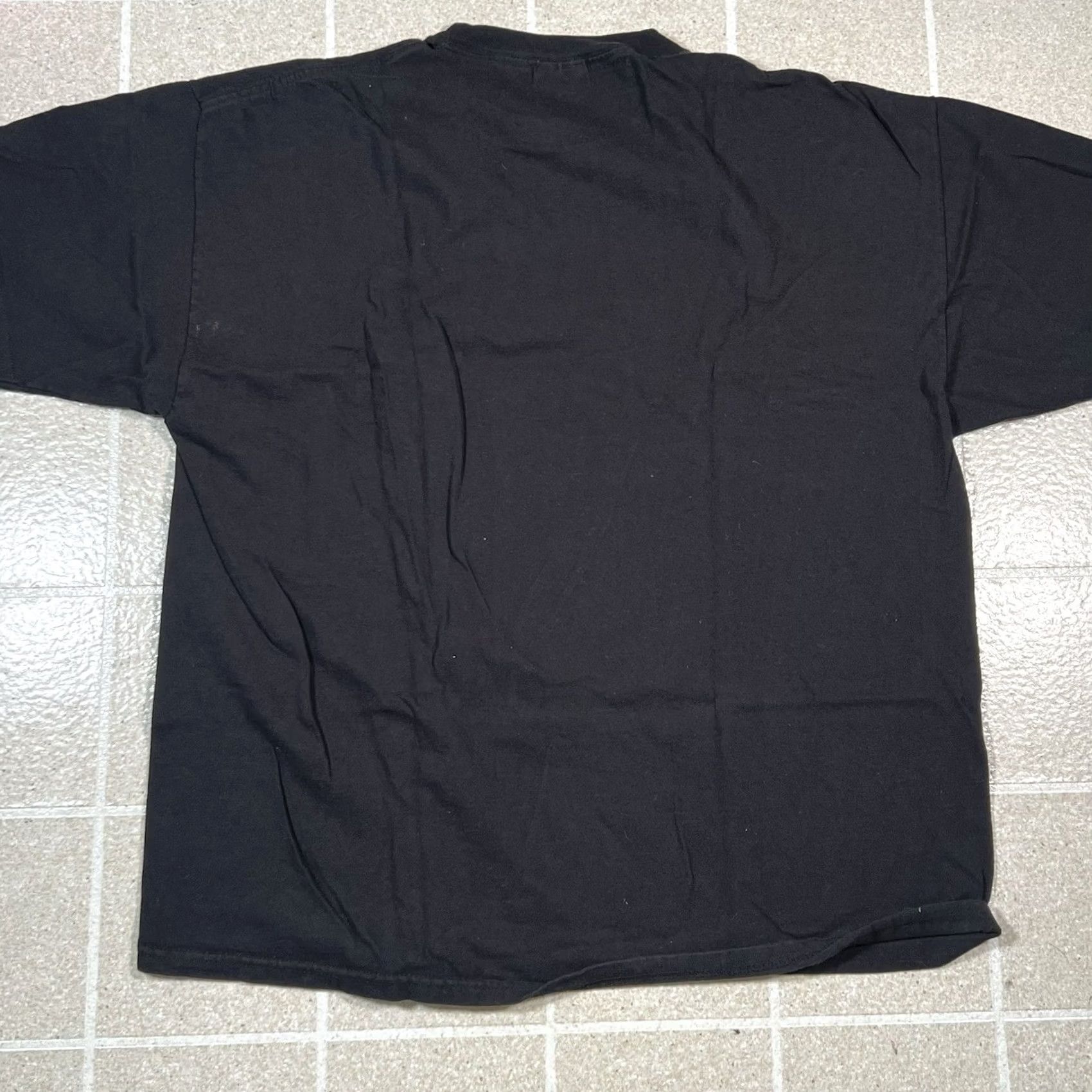 Hanes VINTAGE Hanes Black Tshirt Size XL Mens Size US XL / EU 56 / 4 - 4 Thumbnail