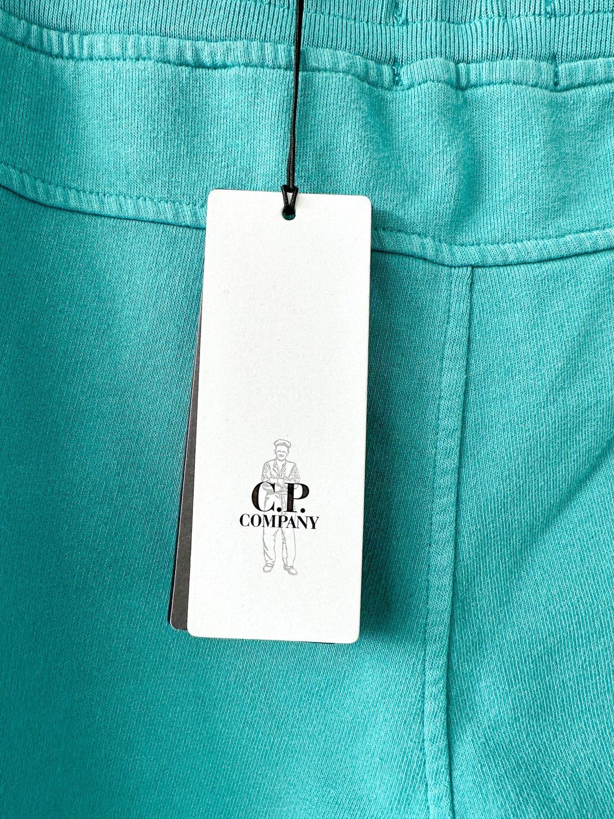 C.P. Company CP Company Cargo Cotton Jersey Jogger Shorts In Teal Size US 40 / EU 56 - 4 Thumbnail