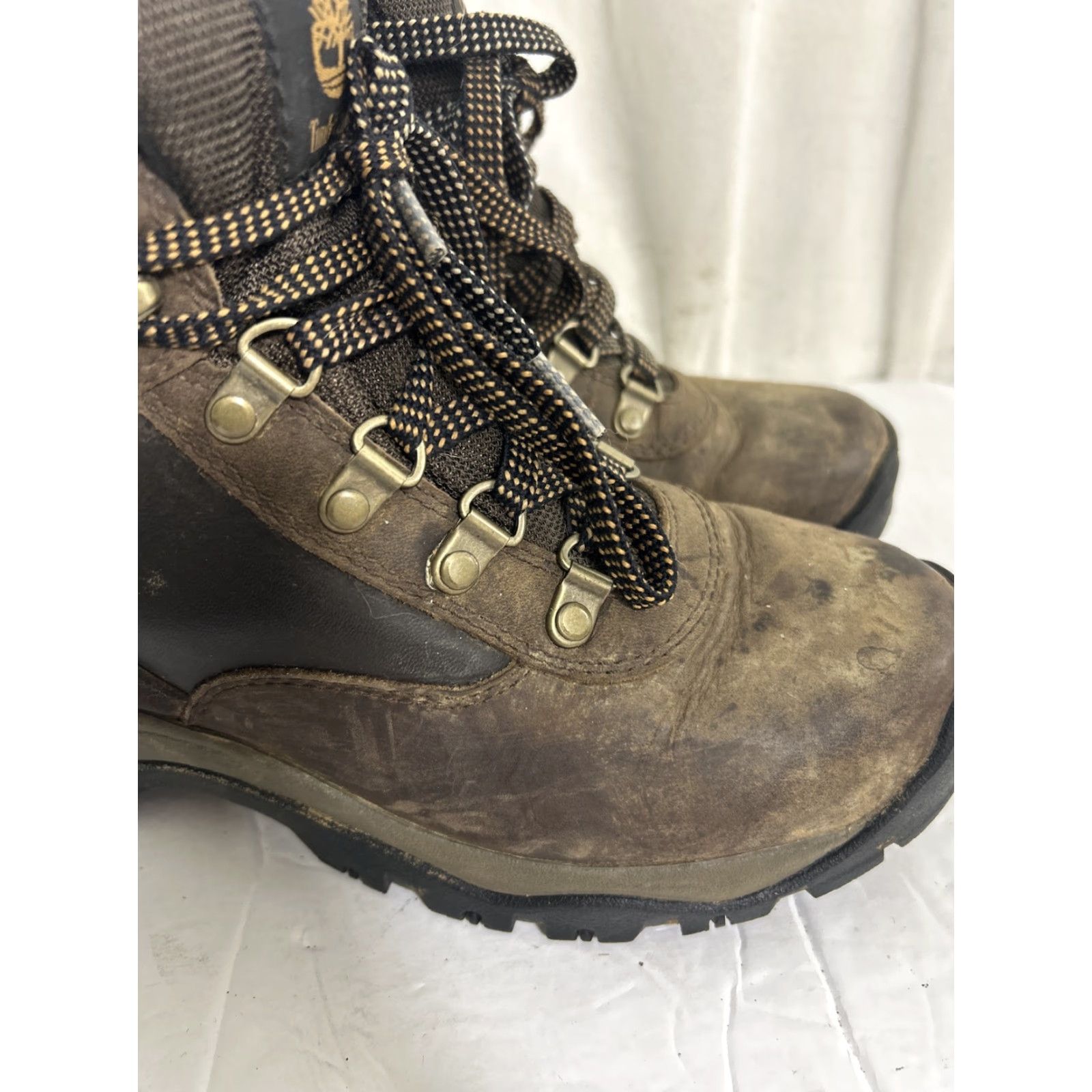 Timberland Timberland Women's Keele Ridge Brown Leather Waterproof Hiking Boots A163L Sz 7 Size US 7 / IT 37 - 5 Thumbnail