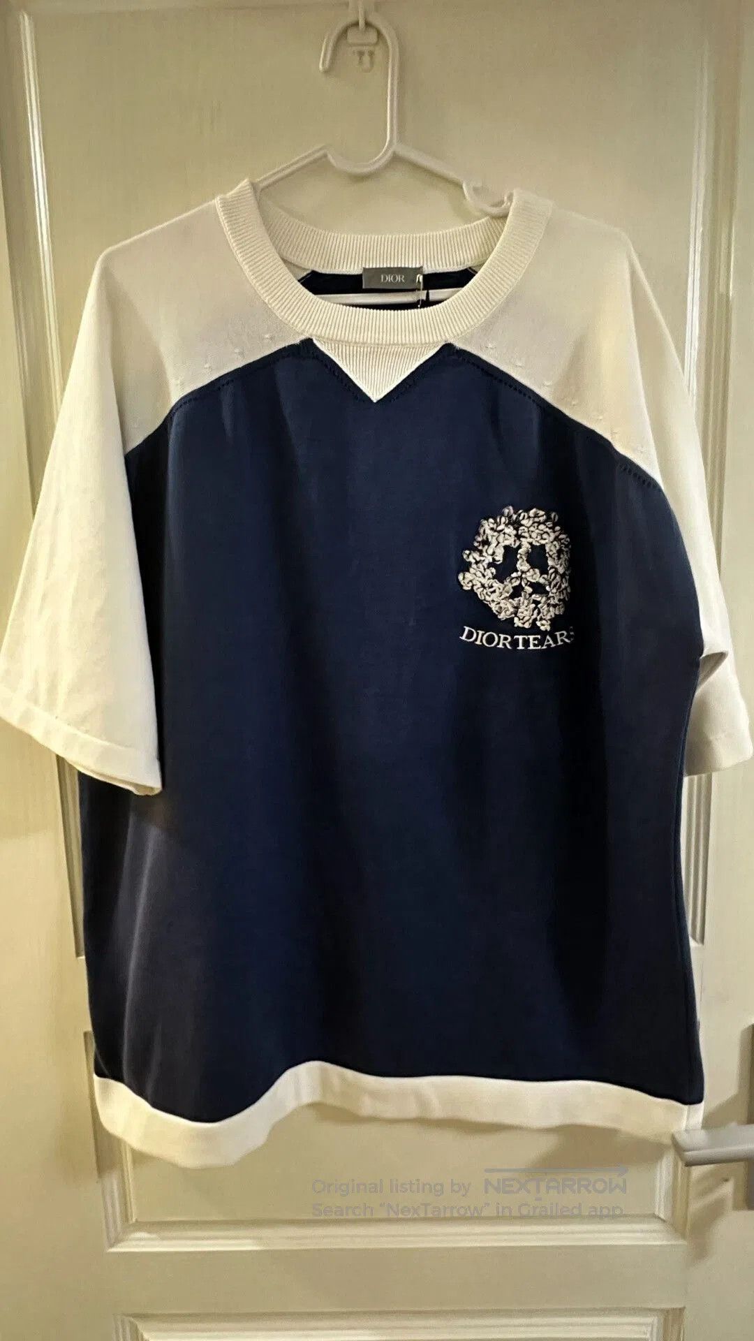 Dior Dior X Denim Tears Knit Short Sleeve Shirt. Size US L / EU 52-54 / 3 - 1 Thumbnail