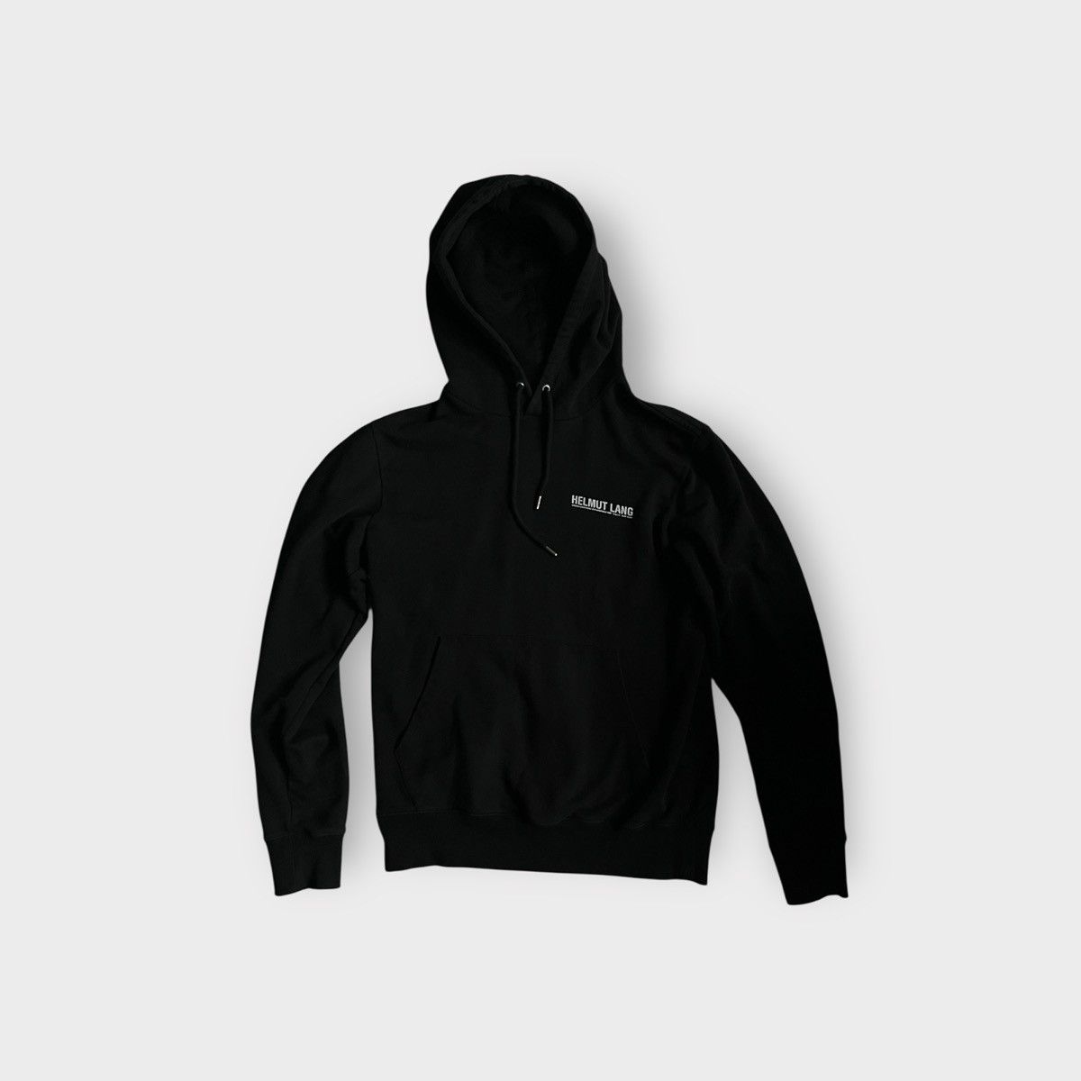 Helmut Lang Helmut Lang Black Hoodie Size US L / EU 52-54 / 3 - 1 Thumbnail