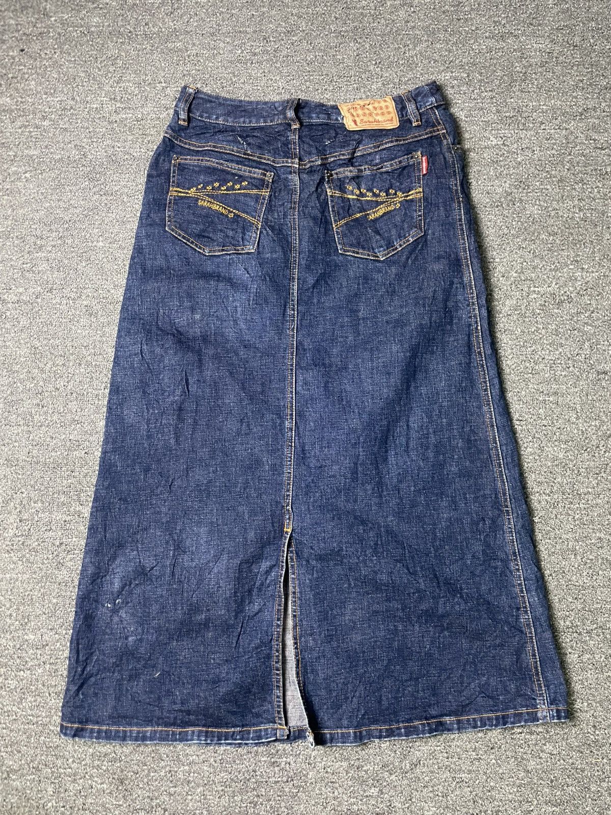 Japanese Brand × Vintage SARAH DENIM Brand Jeans Skirt (83) Size 29" - 11 Thumbnail