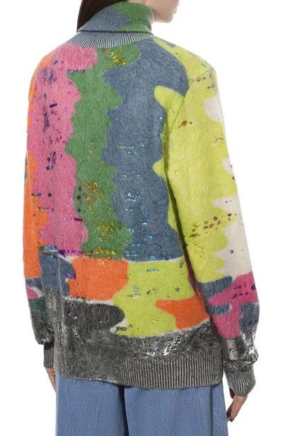 Dolce & Gabbana o1y0925 Turtleneck Sweater in Multicolor Size XL / US 12-14 / IT 48-50 - 3 Thumbnail