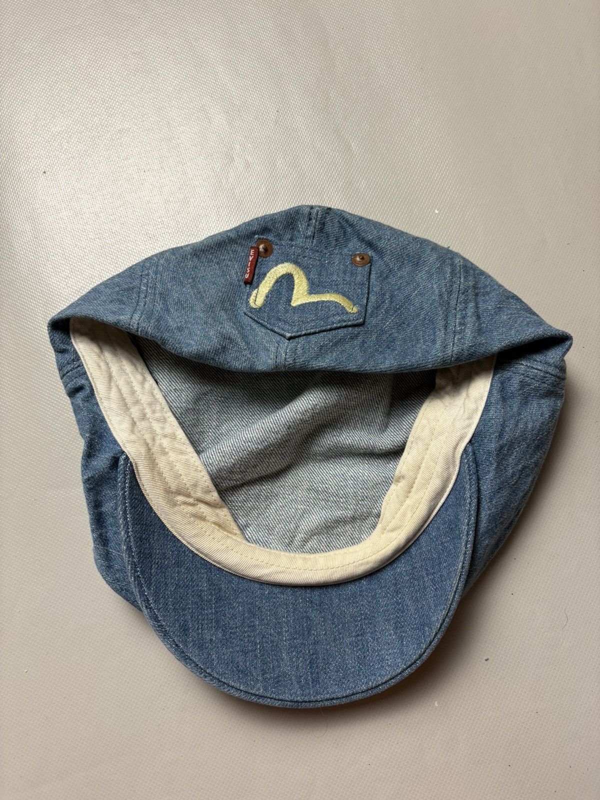 Evisu Evisu Style Craft Denim Flat Hat Size ONE SIZE - 2 Thumbnail