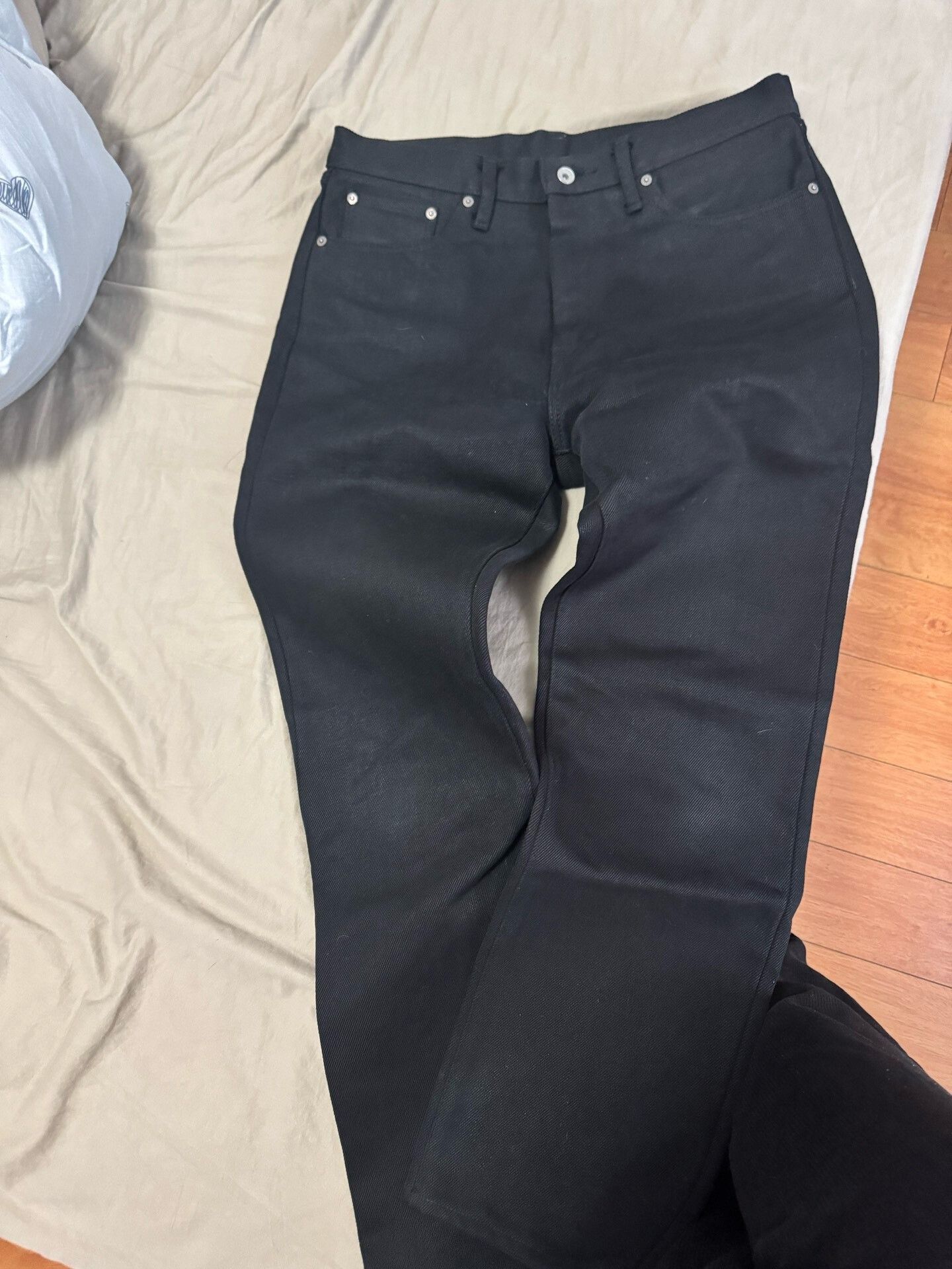 Iron Heart Iron Heart Black Denim Jeans 9634z Size US 34 / EU 50 - 1 Thumbnail