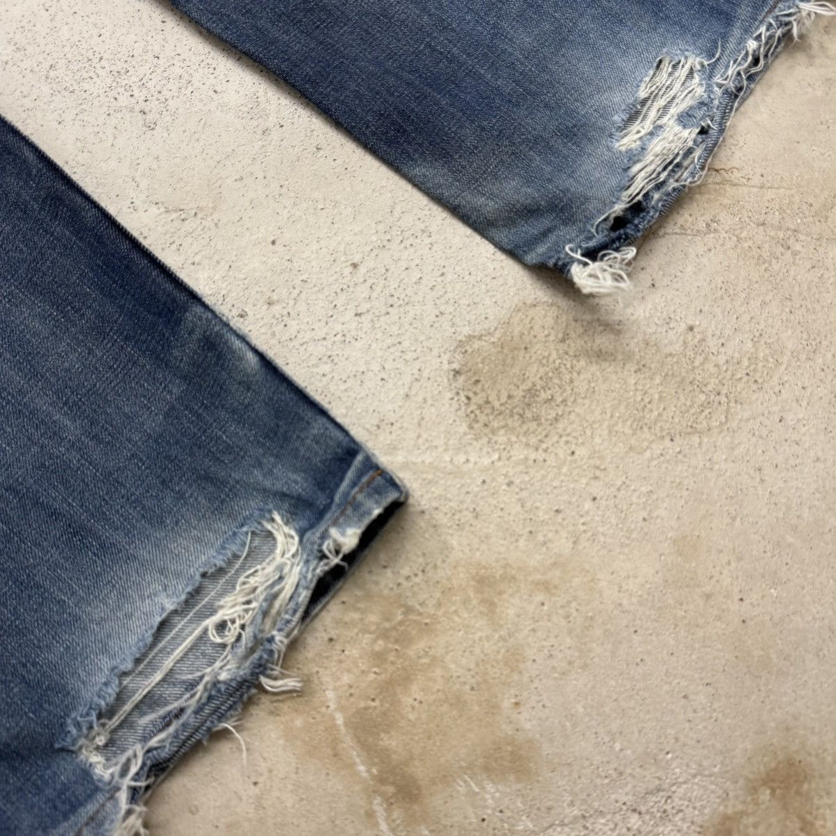 Levi's Vintage 98’s Levis 509 Distressed Buttonfly Denim Pants Size US 33 - 15 Thumbnail