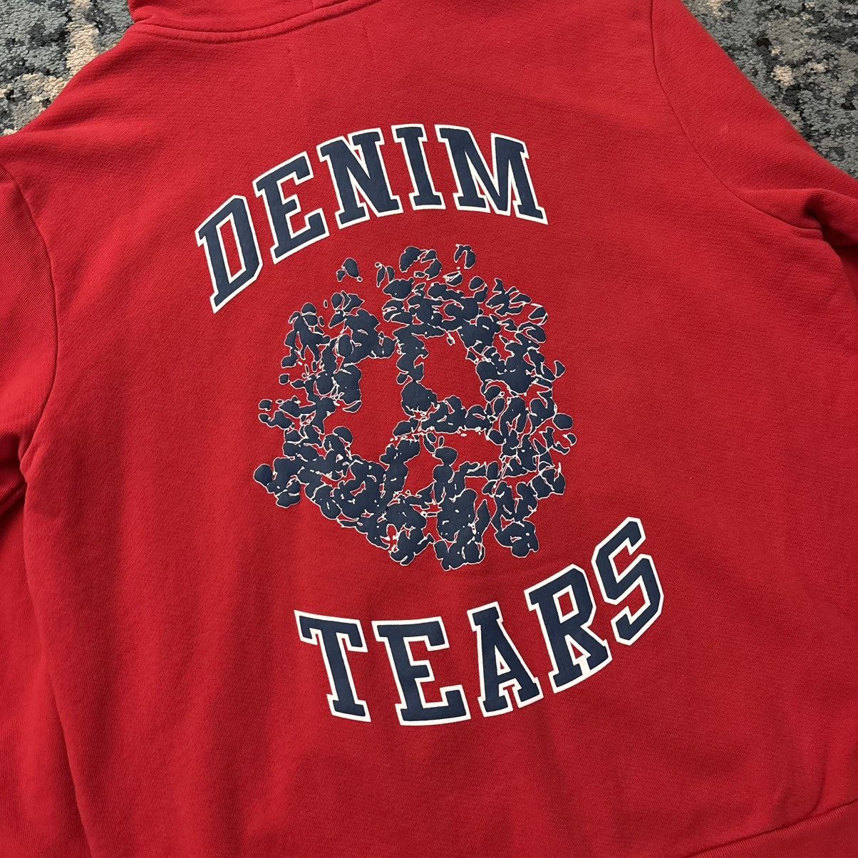 DENIM TEARS Denim Tears Denim University Red Zip Up Size Large Brand New Size US L / EU 52-54 / 3 - 4 Thumbnail