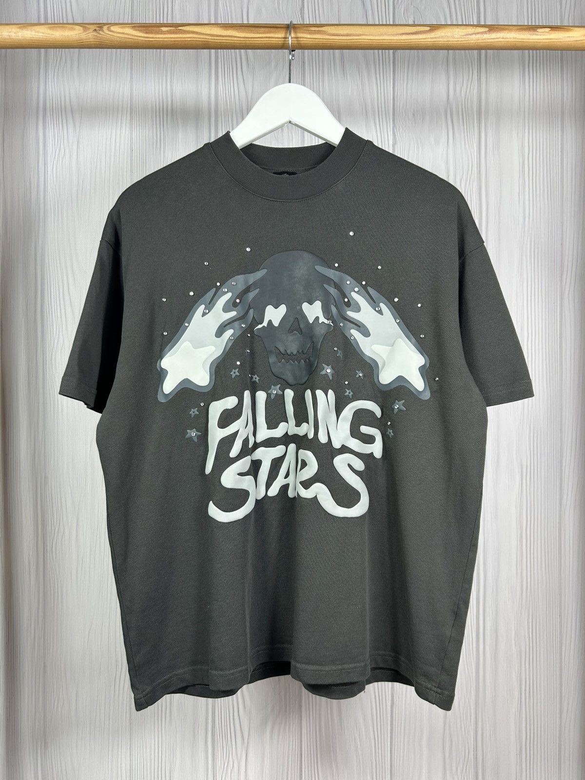 Broken Planet Broken Planet Falling Stars Soot Black T-Shirt Size M Size US M / EU 48-50 / 2 - 1 Thumbnail