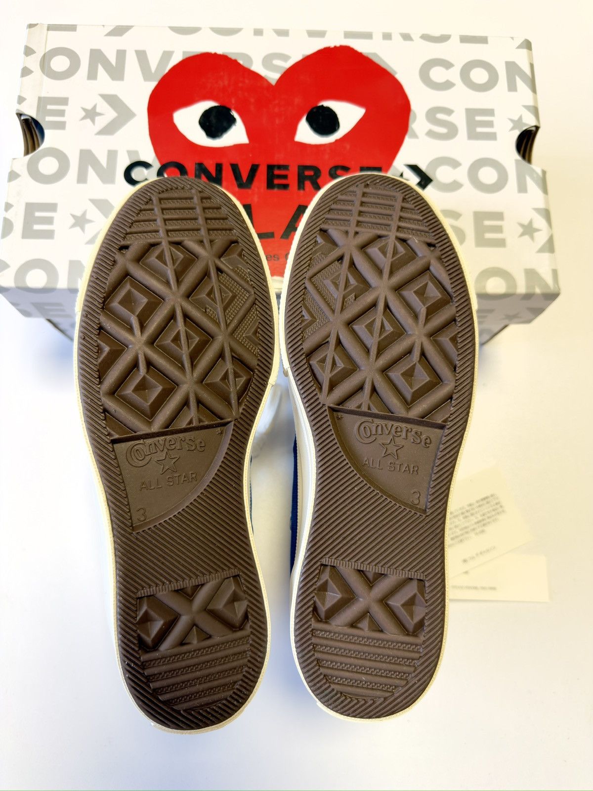 Comme des Garcons PLAY × Converse Converse x CDG Size US 4 / IT 34 - 4 Thumbnail