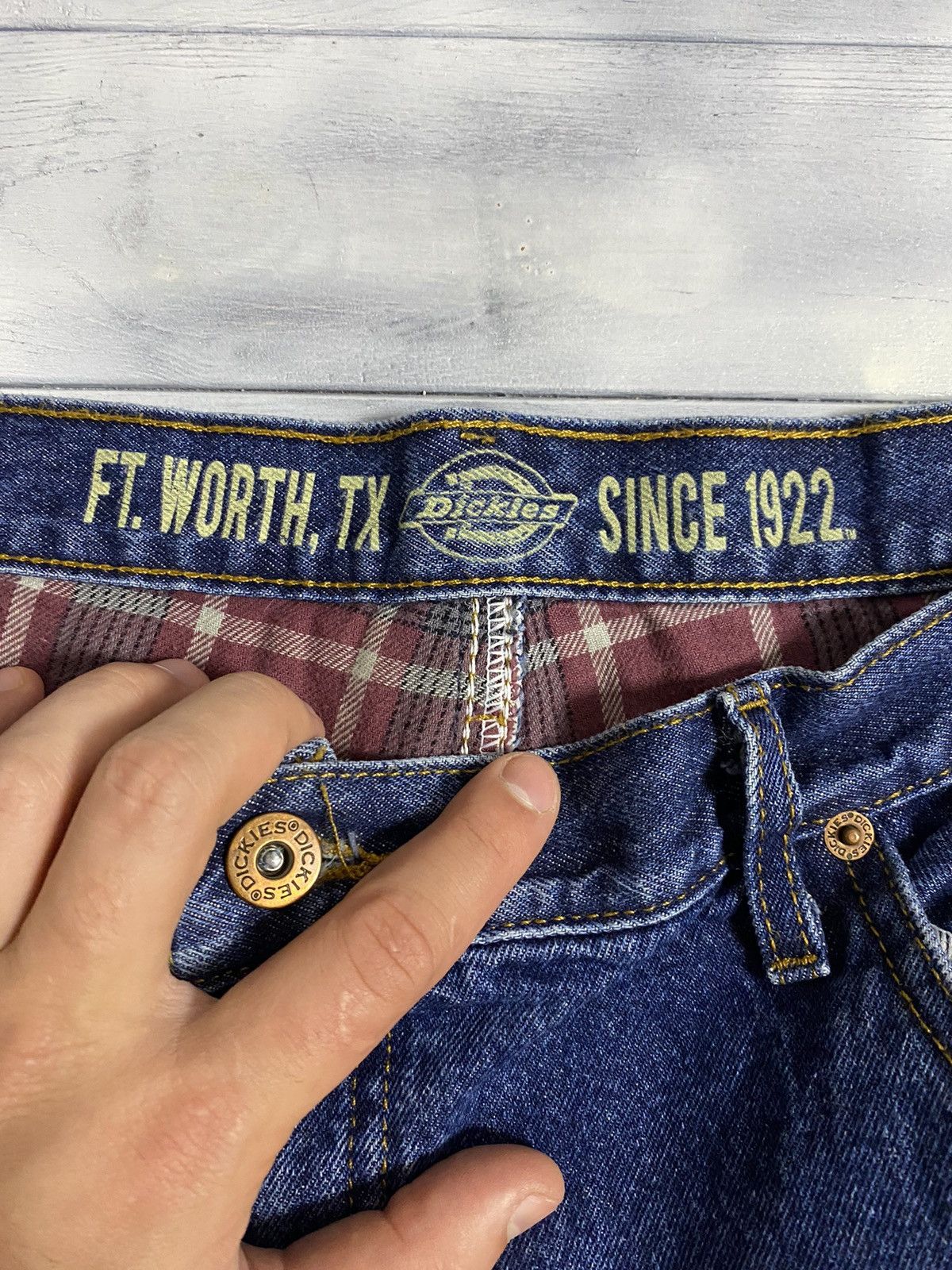 Dickies Rare Denim Jeans Pants Dickies. Size US 36 / EU 52 - 9 Thumbnail