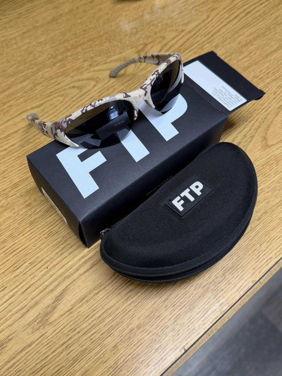 Fuck The Population FTP x Crap Eyewear - Desert Camo - FTP Sport Size ONE SIZE - 2 Thumbnail
