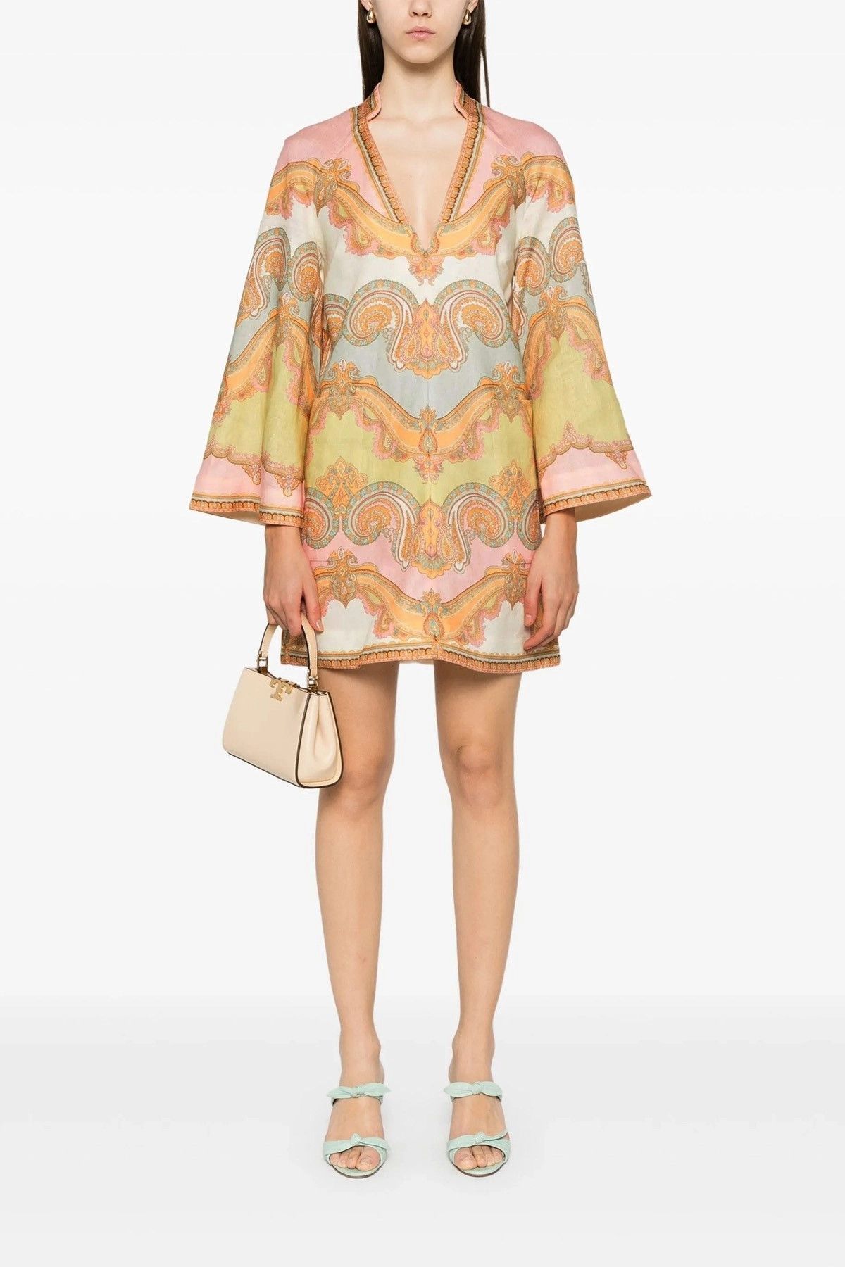 Zimmermann Zimmermann 'Maxine Tunic Mini' dress Size S / US 4 / IT 40 - 2 Thumbnail