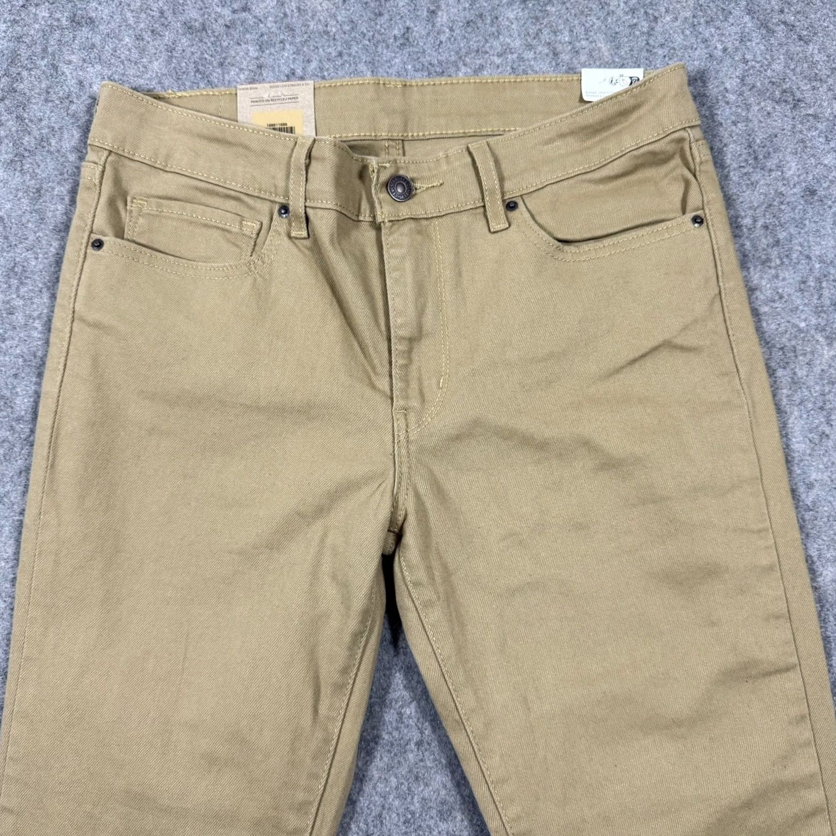 Levi's Levi's 711 Skinny Jeans Women Brown Size 30x32 32x31 NWT Mid Rise 31 Inseam 5-Pocket Denim Stretch Slim NWT Size 30" / US 8 / IT 44 - 2 Thumbnail