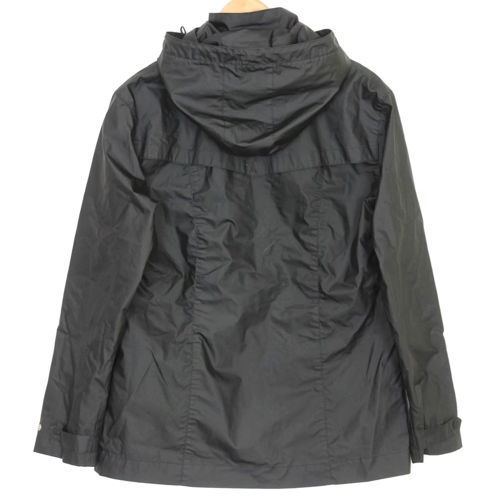 Ilse Jacobsen ILSE JACOBSEN RAINCOAT Hooded Jacket Women Size M PVC Coated MJ2219 Size M / US 6-8 / IT 42-44 - 4 Thumbnail