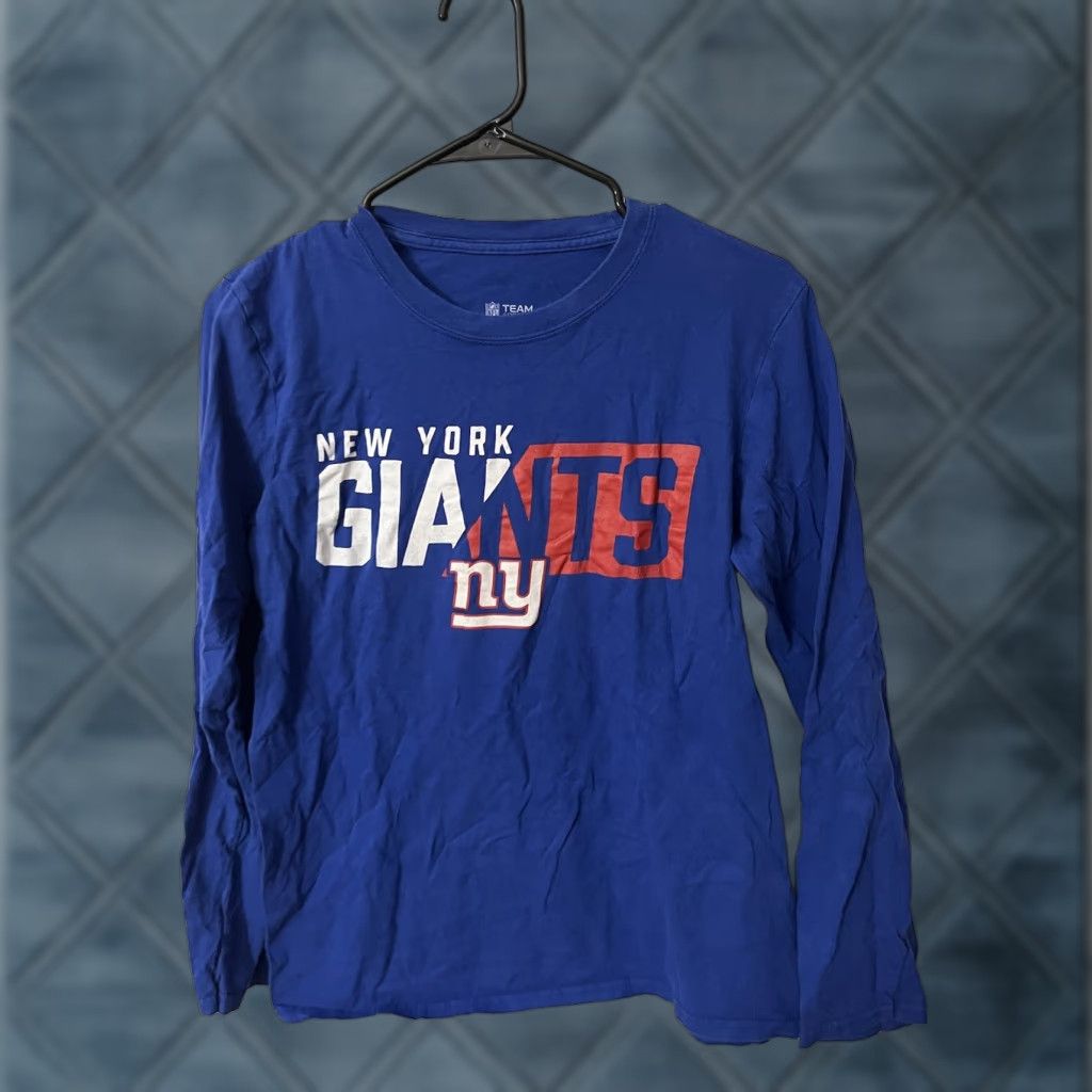NFL VINTAGE NY Giants NFL Team Apparel Men's Small Long Sleeve Blue T-Shirt Size US S / EU 44-46 / 1 - 1 Thumbnail