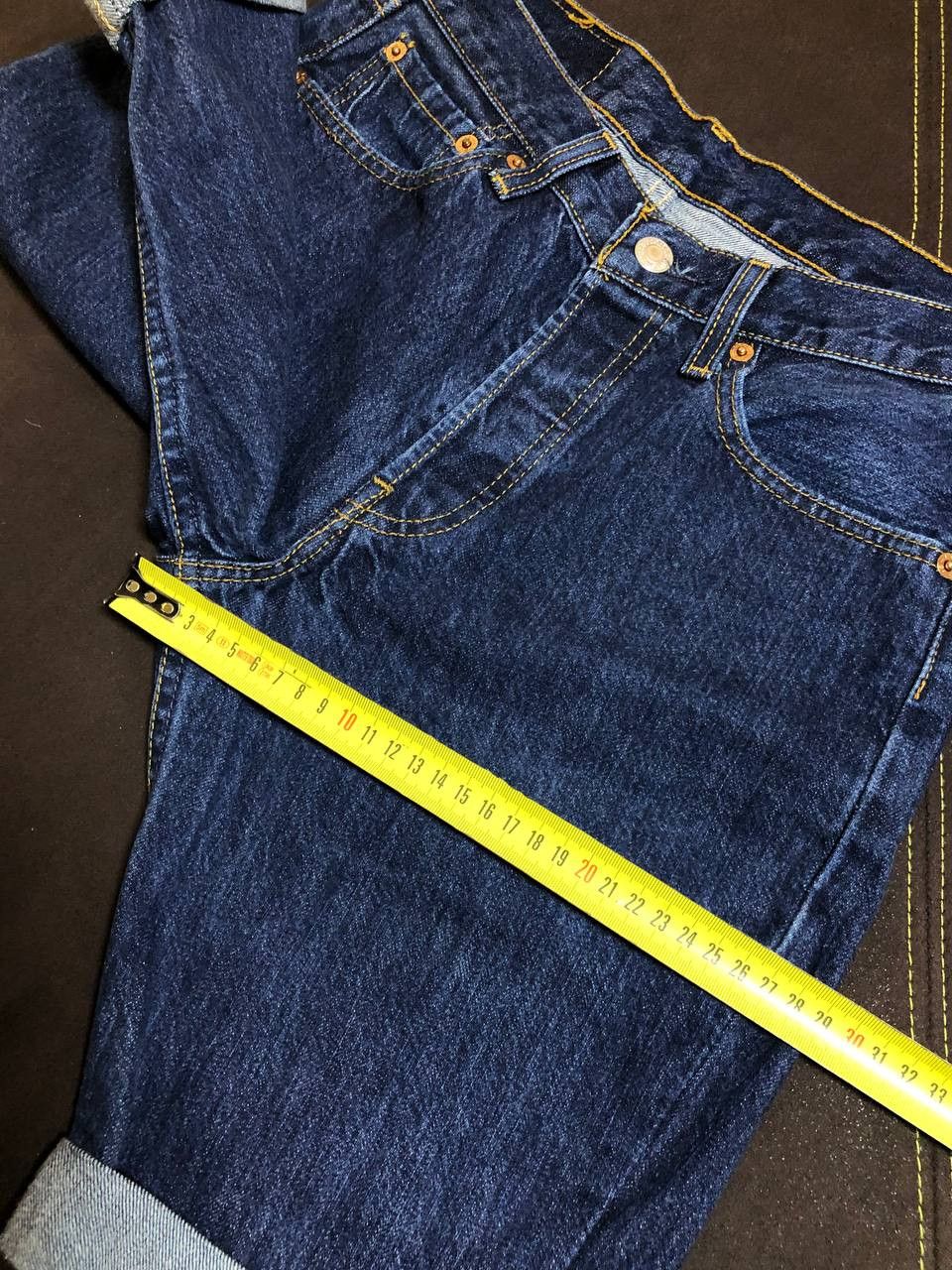 Levi's Men's Levi Strauss 501 Jeans Shorts Denim Loose Straight Fit Size US 28 / EU 44 - 9 Thumbnail