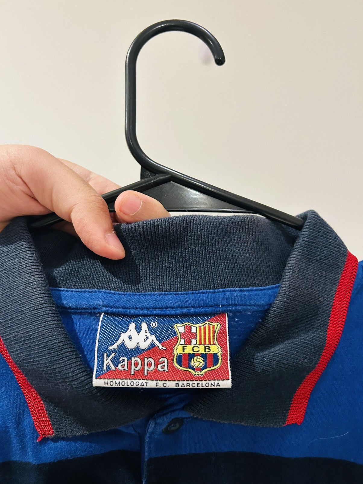 Kappa Fc barcelona 1994/97 Authentic Supporter merch Size US L / EU 52-54 / 3 - 3 Thumbnail