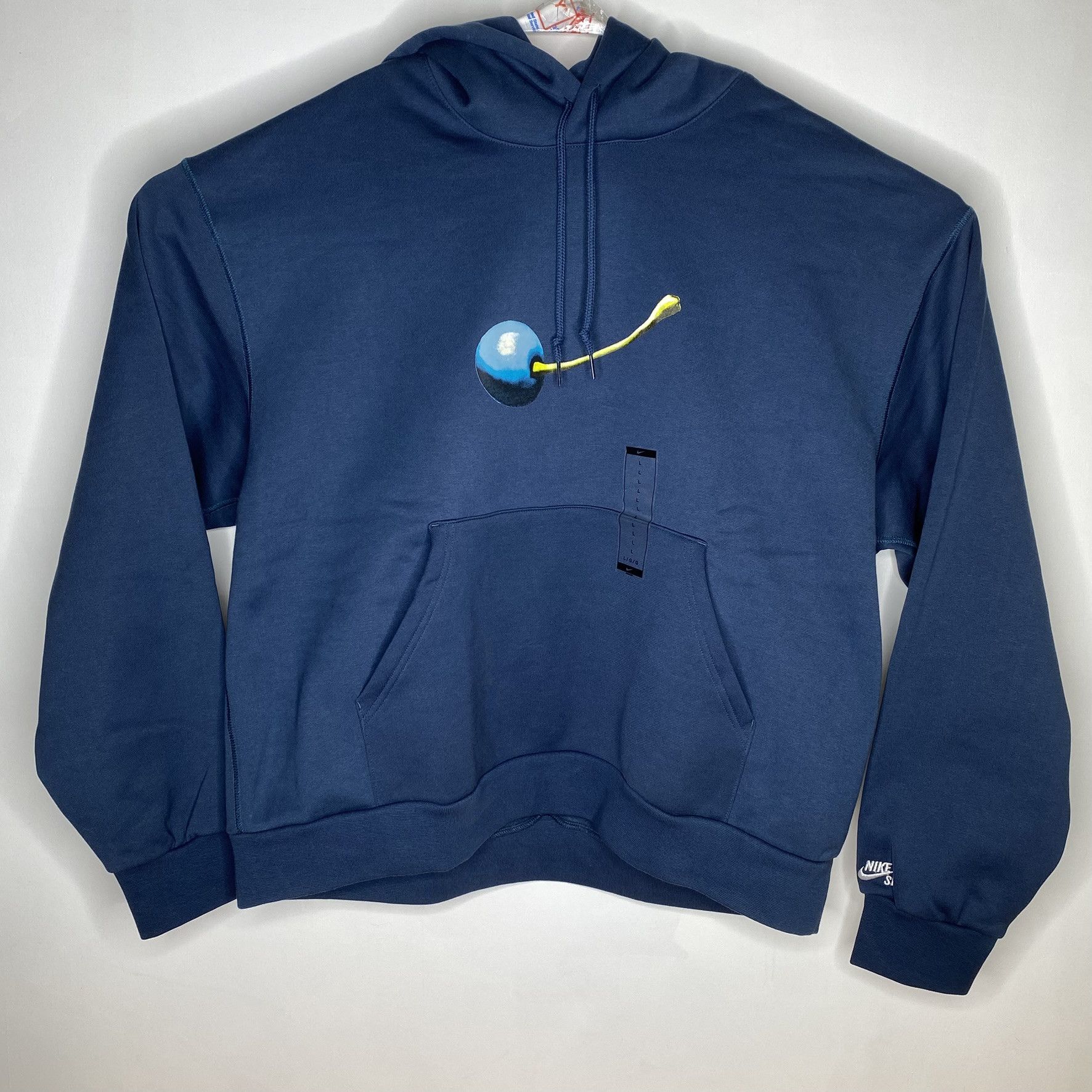 Nike SB Nike SB Cherry Fleece Hoodie Navy Size US L / EU 52-54 / 3 - 1 Thumbnail