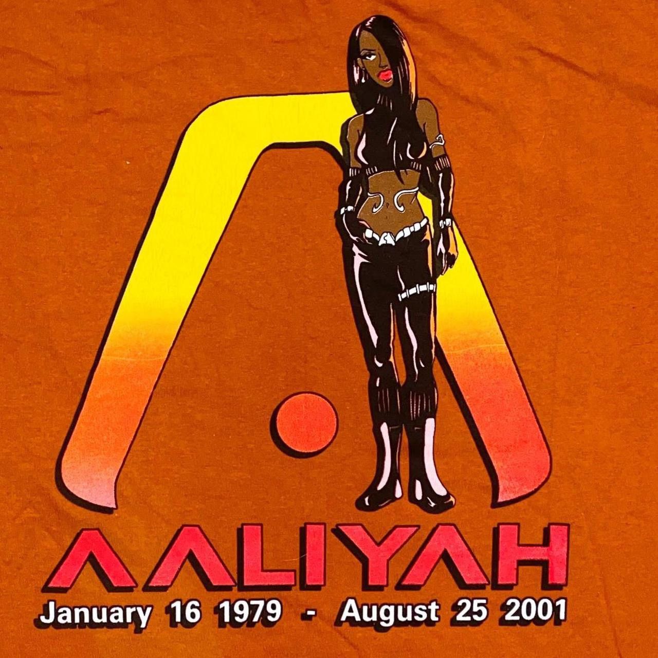 Vintage Aaliyah “We Need a Resolution” anime style rap tee Size US XXL / EU 58 / 5 - 2 Thumbnail