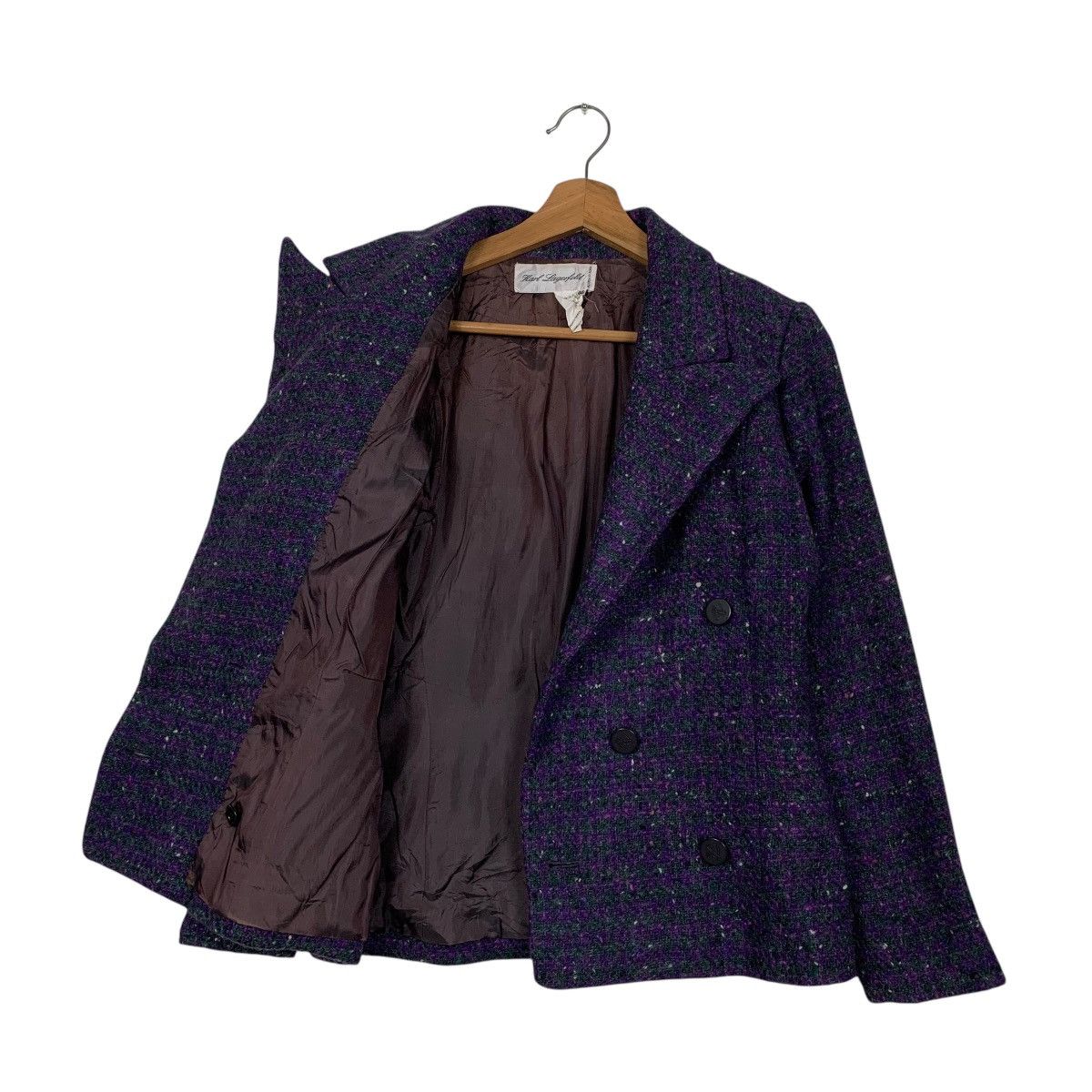Karl Lagerfeld Karl Lagerfeld Double Breasted Women Jacket Size XS / US 0-2 / IT 36-38 - 9 Thumbnail