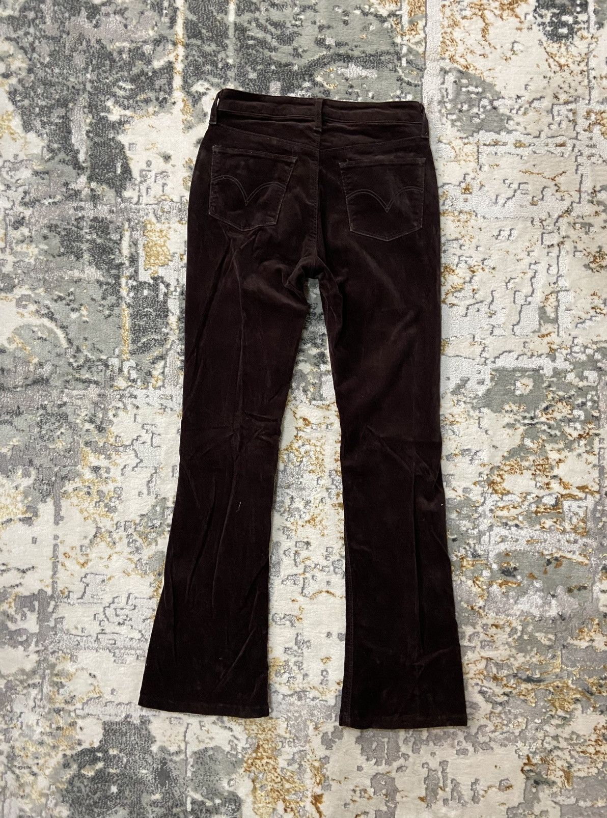 Levi's × Levi's Vintage Clothing × Other LEVIS SUEDE LADY STYLE FLARE 🔥 Size 28" / US 6 / IT 42 - 6 Thumbnail