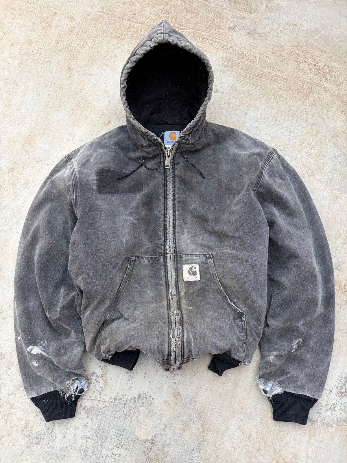 Carhartt Vintage 1999 Sunfaded Carhartt Active Jacket J81 ONX Size US L / EU 52-54 / 3 - 1 Thumbnail