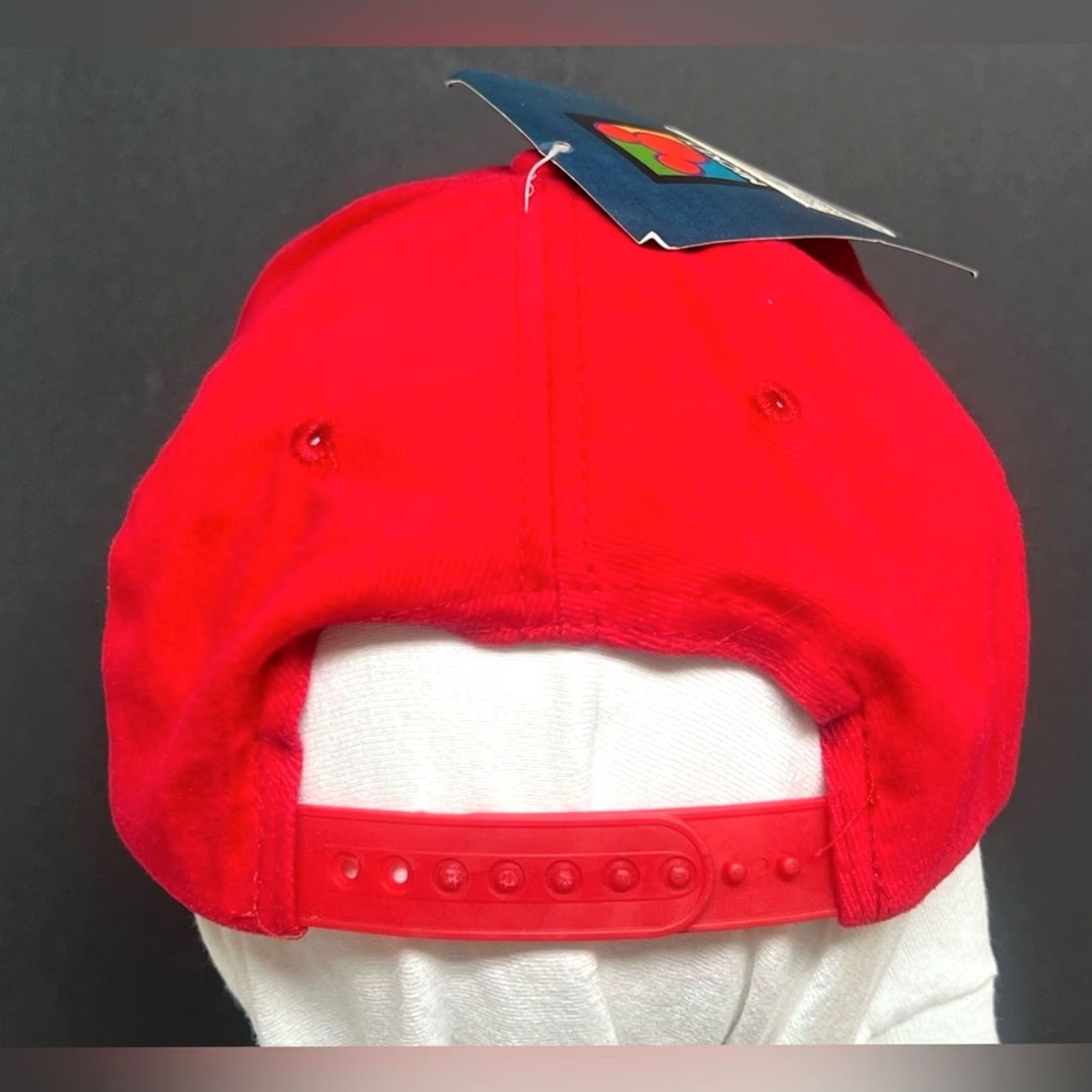 Drew VINTAGE Mickey Mouse Snapback Hat Drew Pearson Red Top Men One Size Hat"} Size US M / EU 48-50 / 2 - 5 Thumbnail