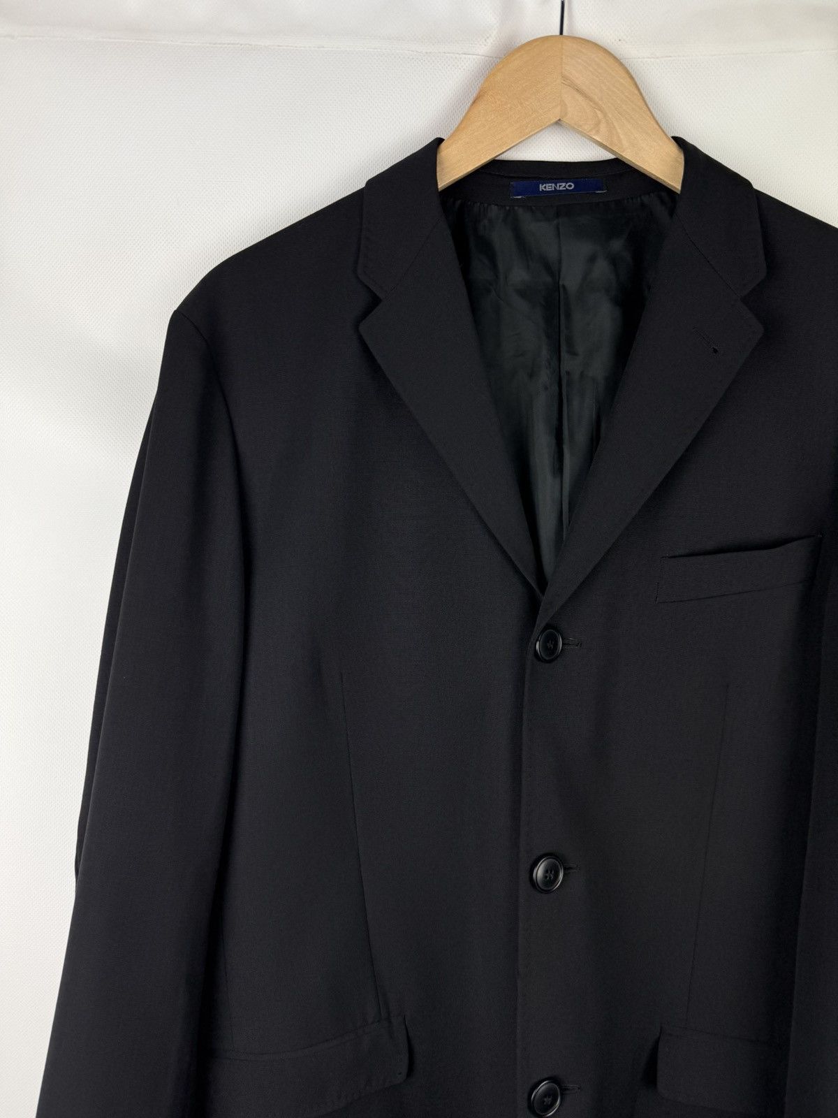 Kenzo Homme Vintage Men's Wool Blazer Jacket Sportcoat