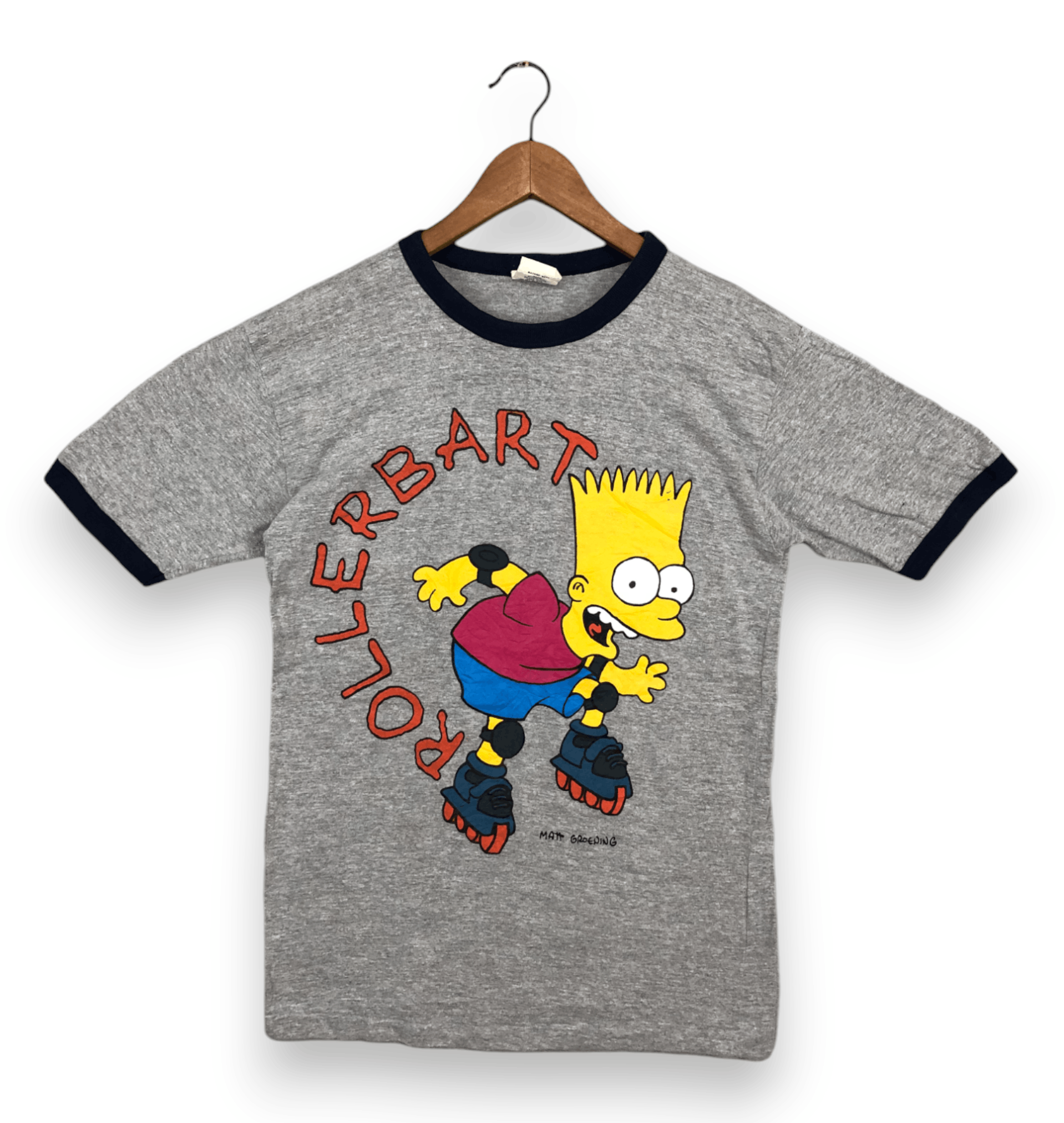 Cartoon Network Vintage Rollerbart Matt Groening Tee Size US M / EU 48-50 / 2 - 1 Thumbnail
