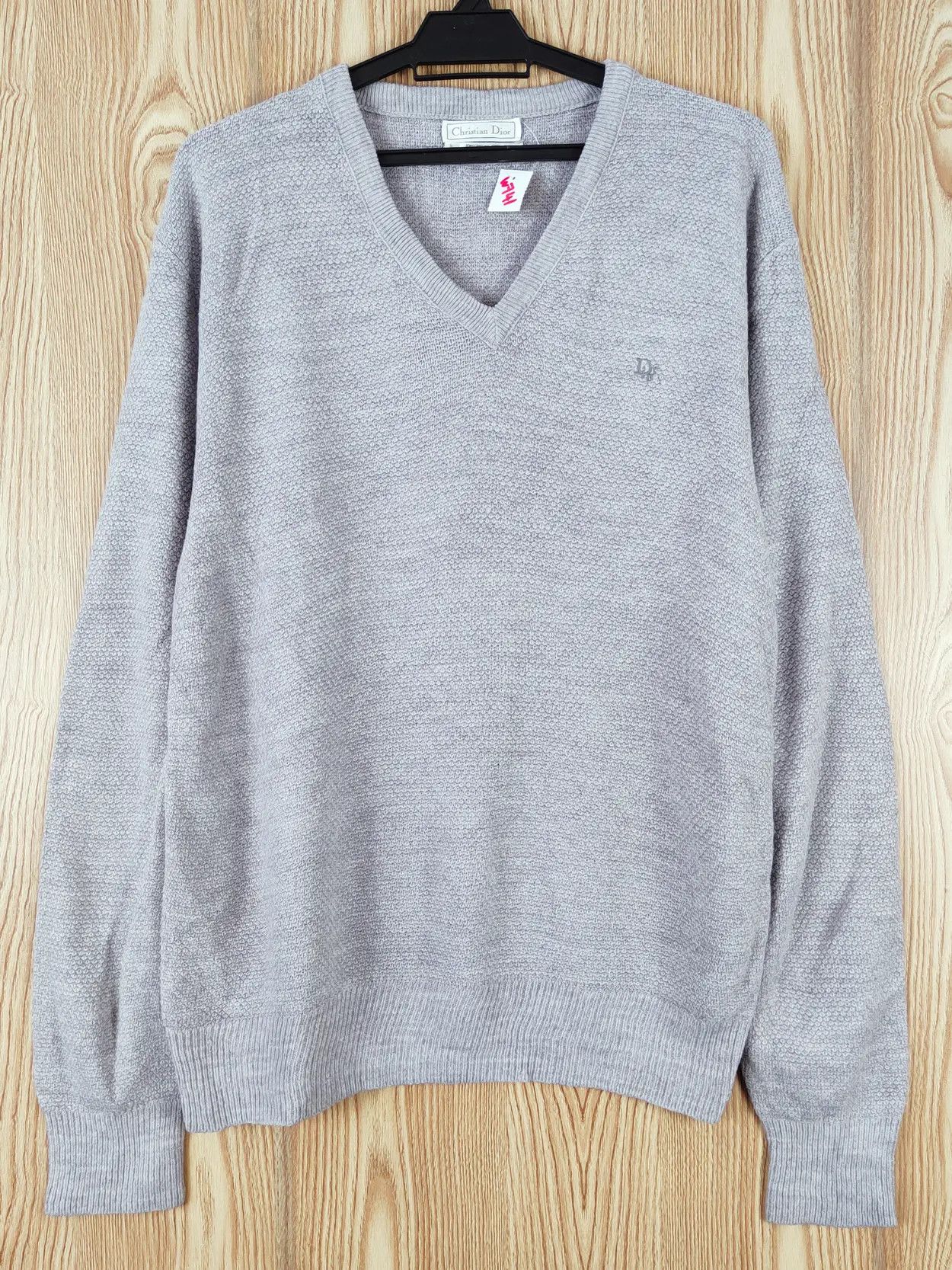 Dior DL Christian Dior Blue Knitwear Sweatshirts #W741 Size US L / EU 52-54 / 3 - 1 Thumbnail