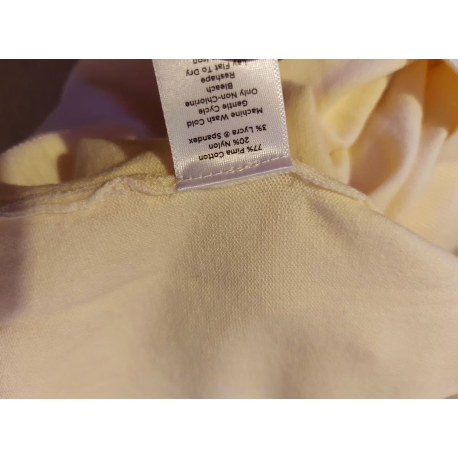 Talbots Talbots Khaki Cotton Sleeveless Tank Shirt XL Womens Size XL / US 12-14 / IT 48-50 - 5 Thumbnail