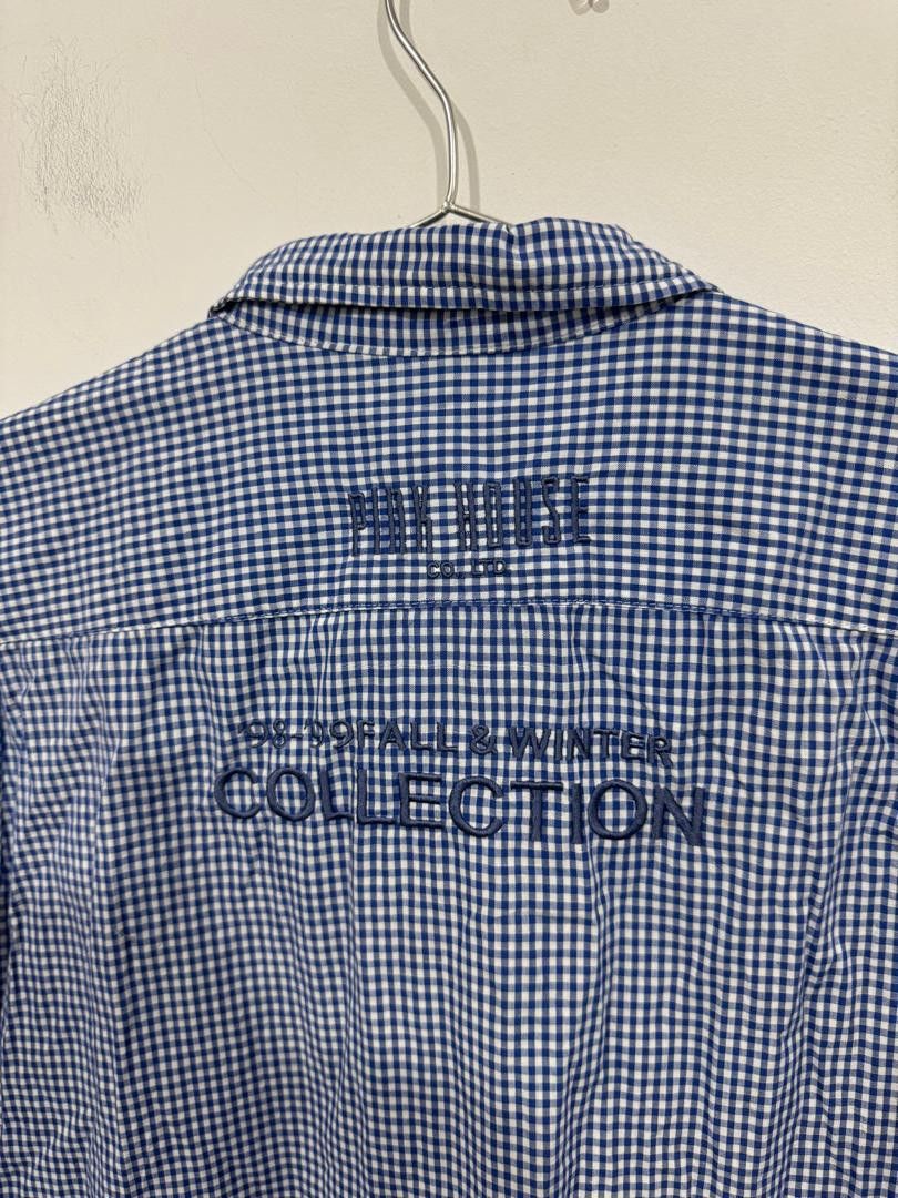 Japanese Brand × Pink House × Vintage Vintage Pink House 98-99 Fall & Winter Collection Shirt Size US L / EU 52-54 / 3 - 5 Thumbnail