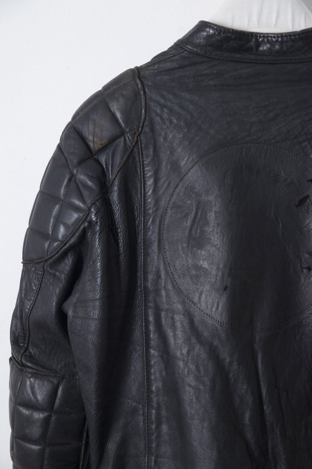 Vintage 1980's leather biker jacket Size US S / EU 44-46 / 1 - 4 Thumbnail