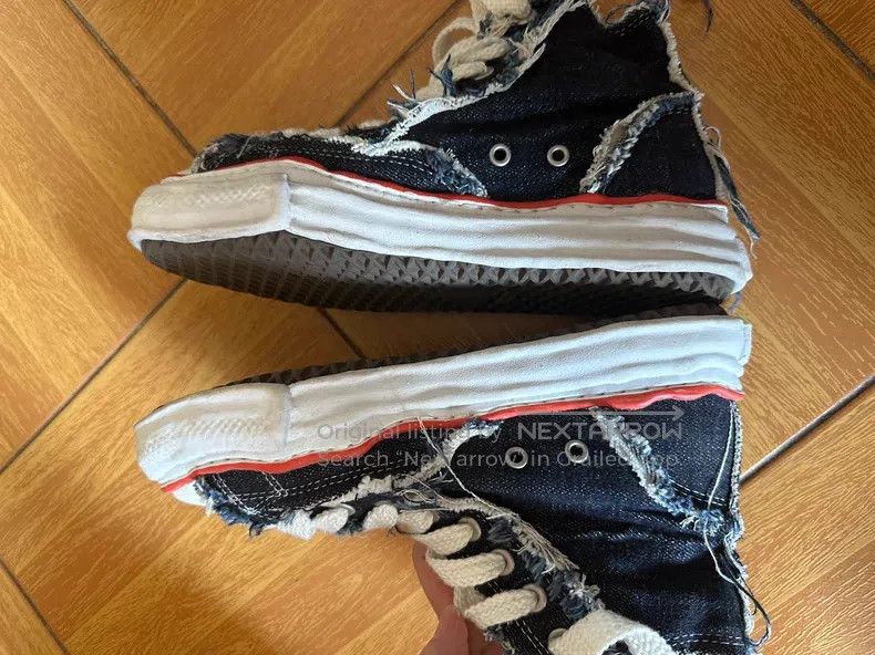 Nigel Cabourn Nigel Cabourn High bank dissolved canvas shoes washed with Size US 8 / EU 41 - 2 Thumbnail