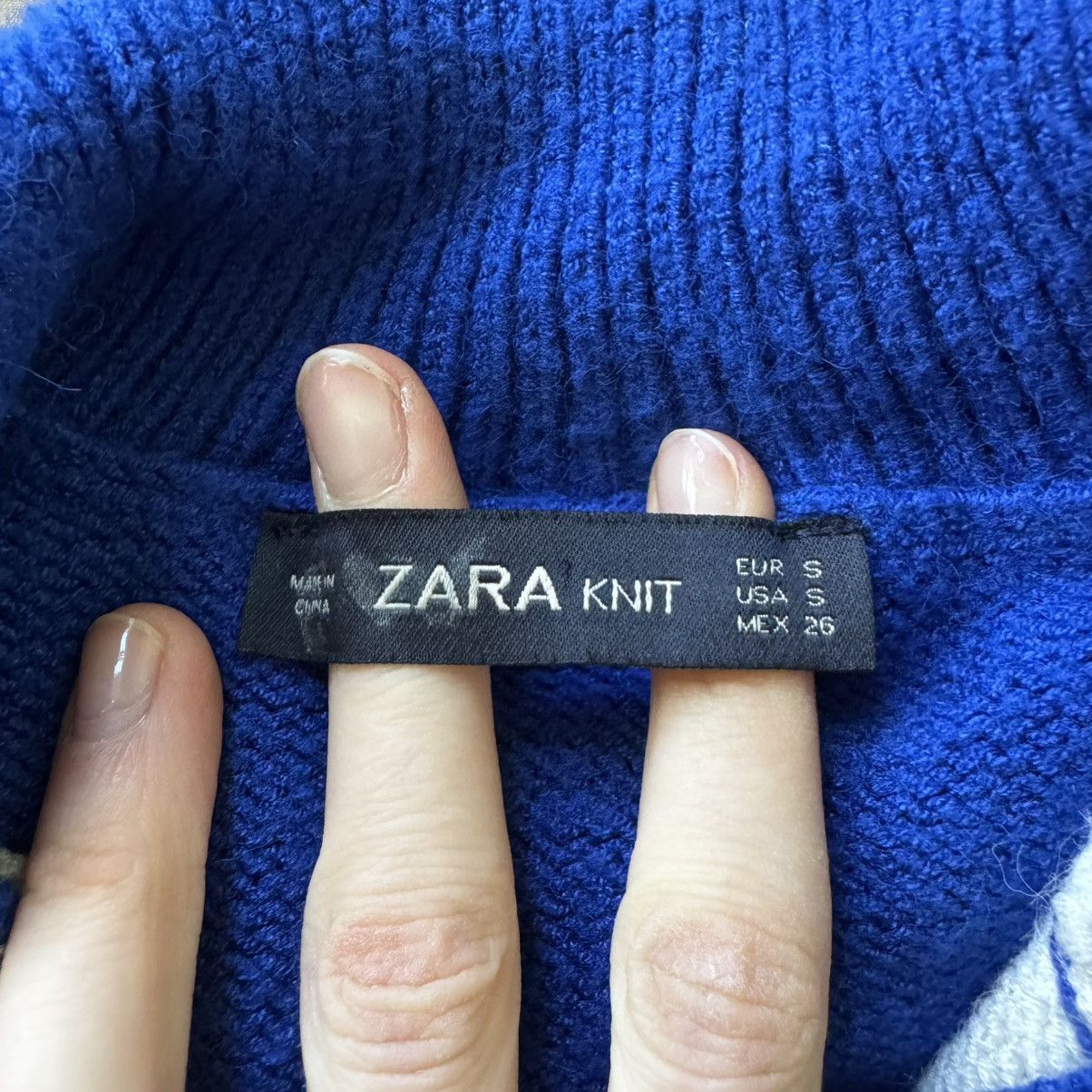 Zara Zara Half Zip High Neck Sweater Size S / US 4 / IT 40 - 4 Thumbnail