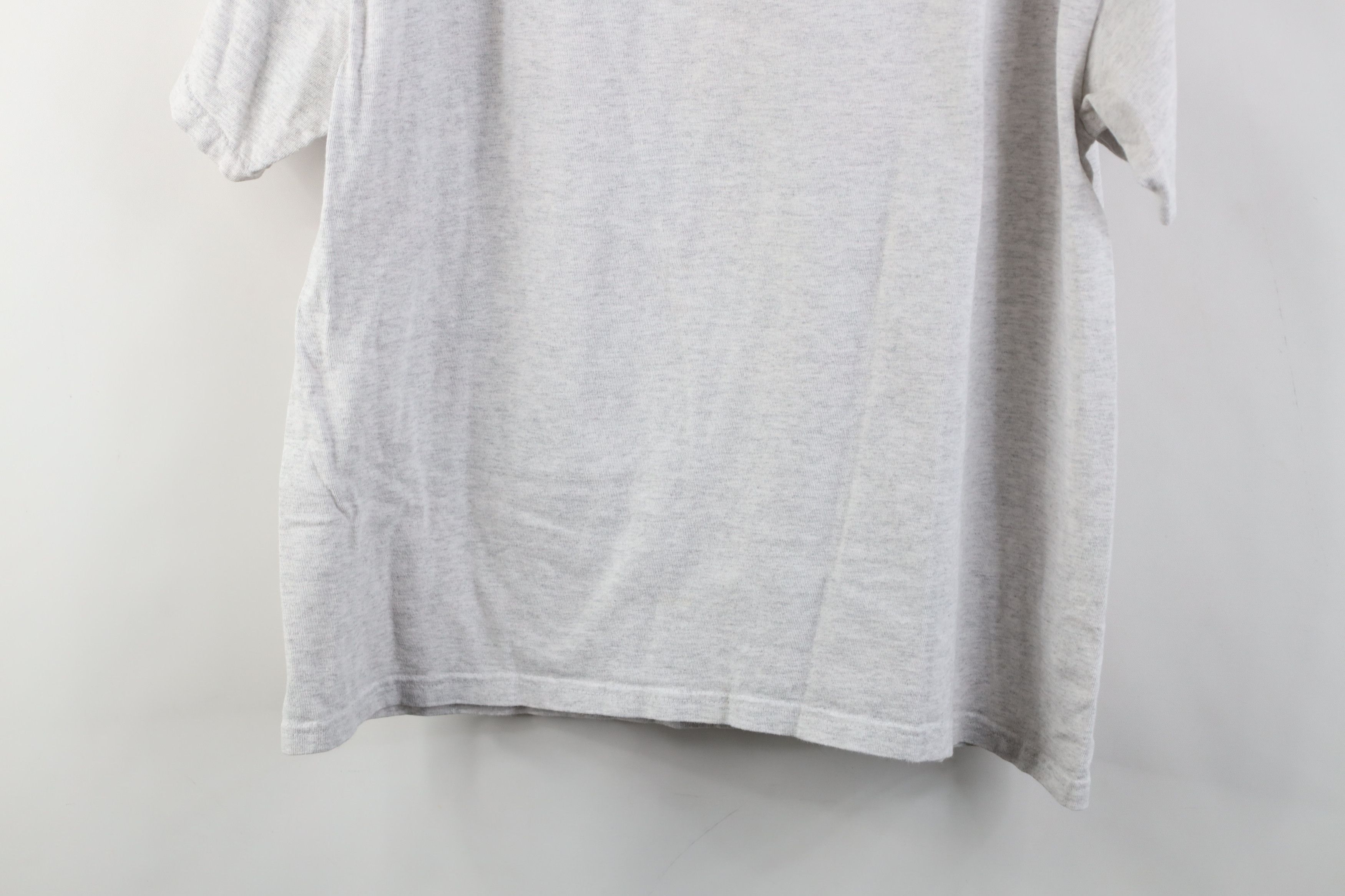 Vintage Vintage 90s Y2k Streetwear Kick Ash T-Shirt Heather Gray Size US L / EU 52-54 / 3 - 11 Thumbnail