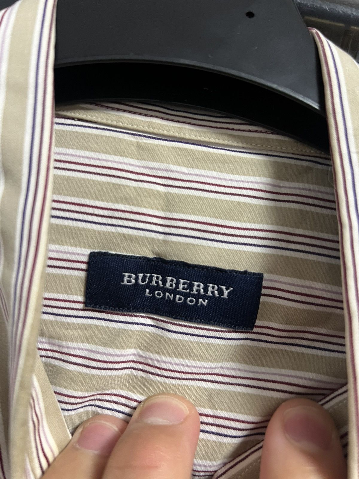 Burberry Men’s Shirt Burberry London Size US L / EU 52-54 / 3 - 7 Thumbnail