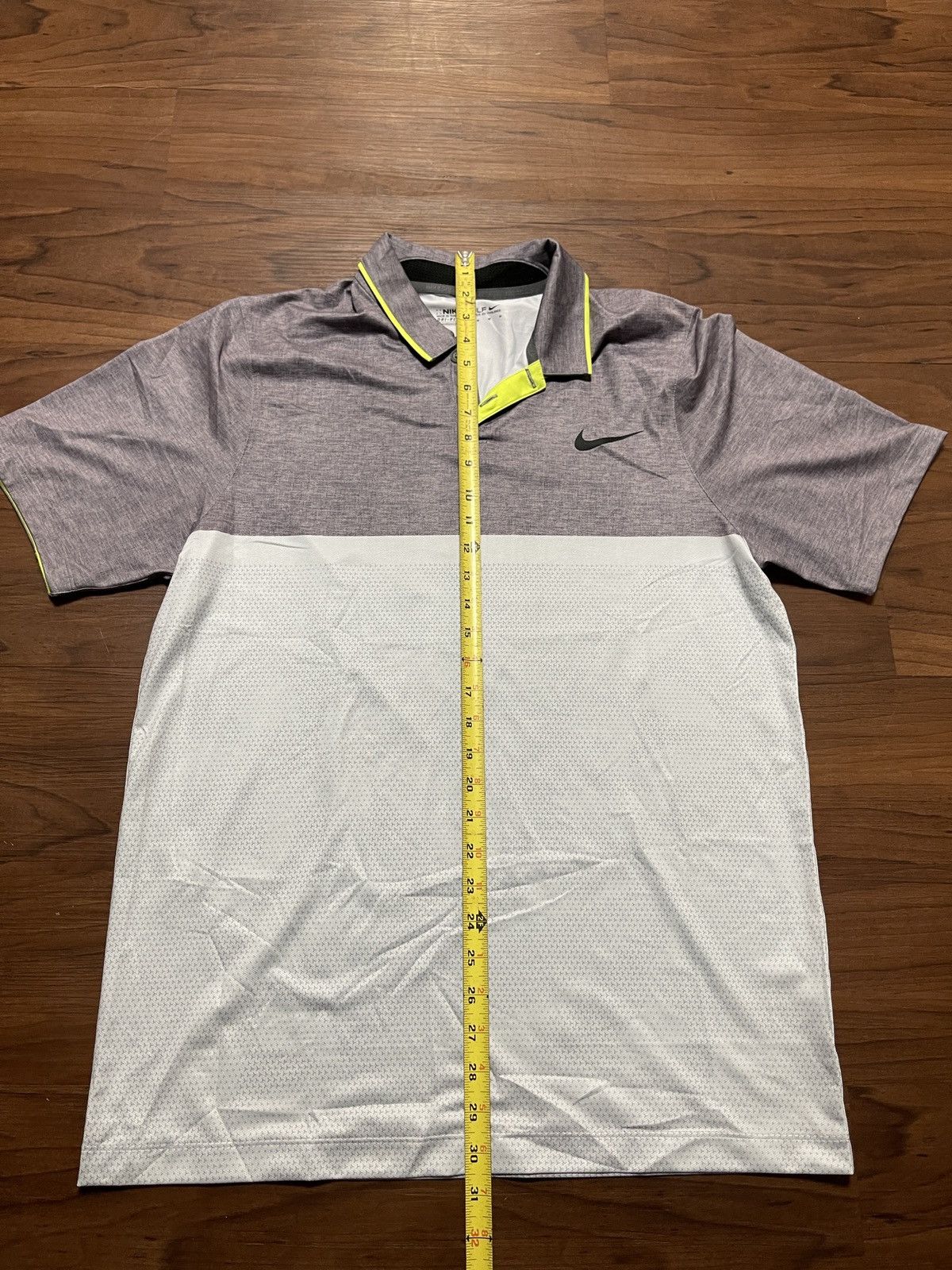 Nike Nike Golf Grey Neon Polo Size medium Size US M / EU 48-50 / 2 - 5 Thumbnail