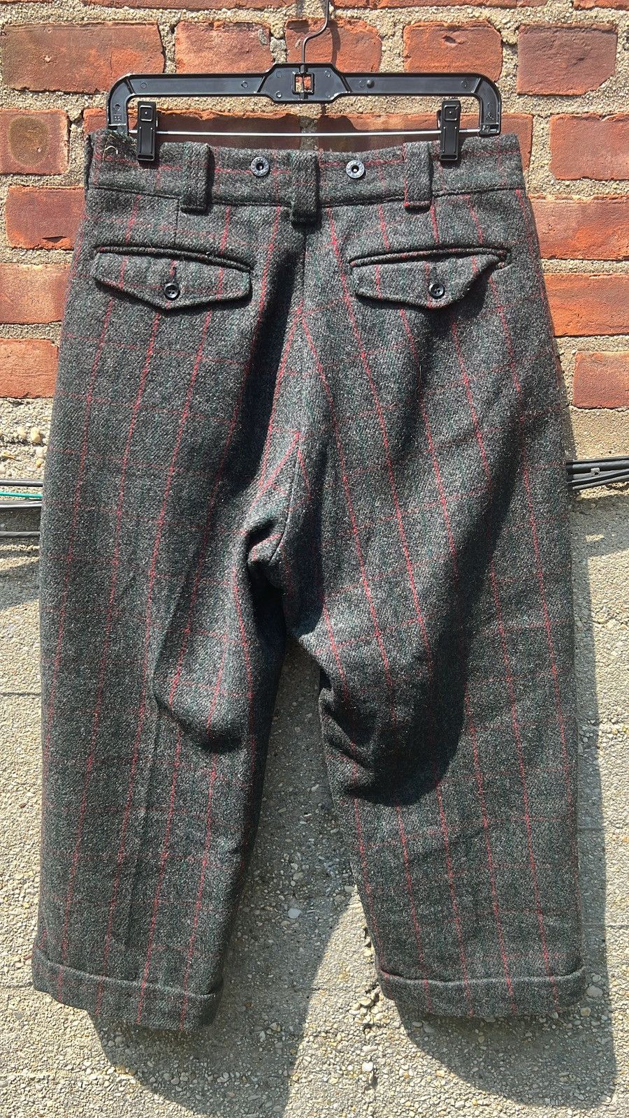 Designer × Vintage × Woolrich Woolen Mills Woolrich Plaid Shorts Size US 30 / EU 46 - 2 Thumbnail